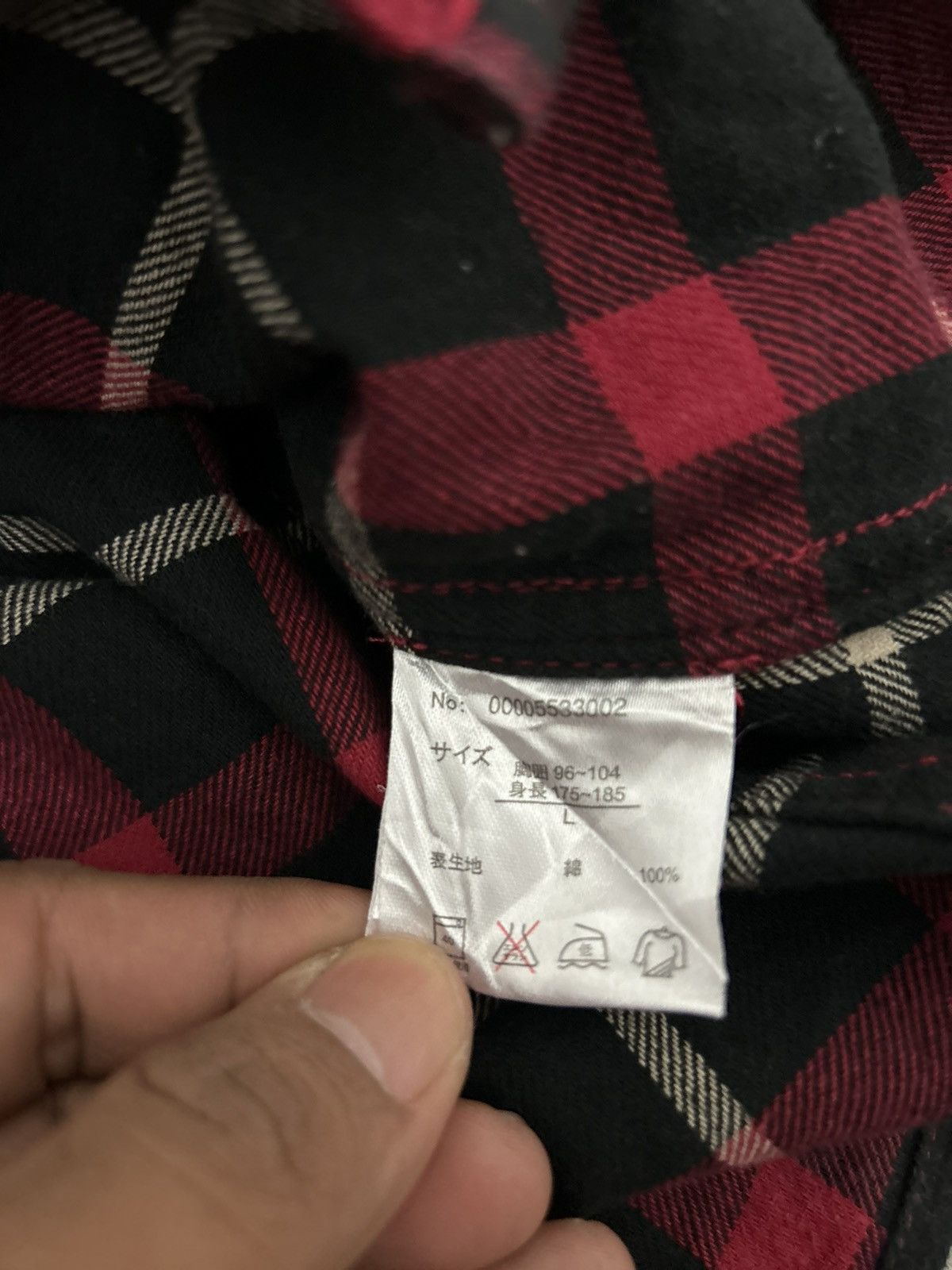 Hysteric Glamour Geronimo Pendant Goro’s Flannel Button Shirt Size US L / EU 52-54 / 3 - 10 Thumbnail