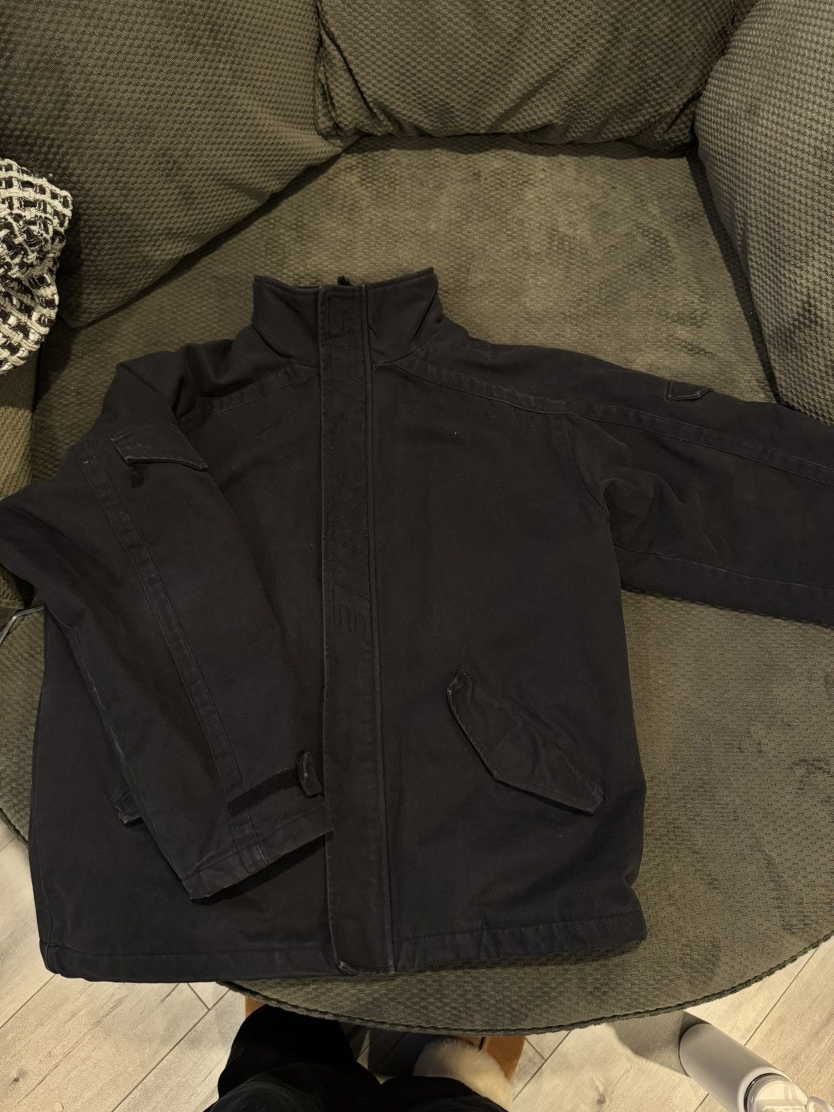 Supreme Supreme Brushed Twill Zip Jacket Size US M / EU 48-50 / 2 - 4 Thumbnail