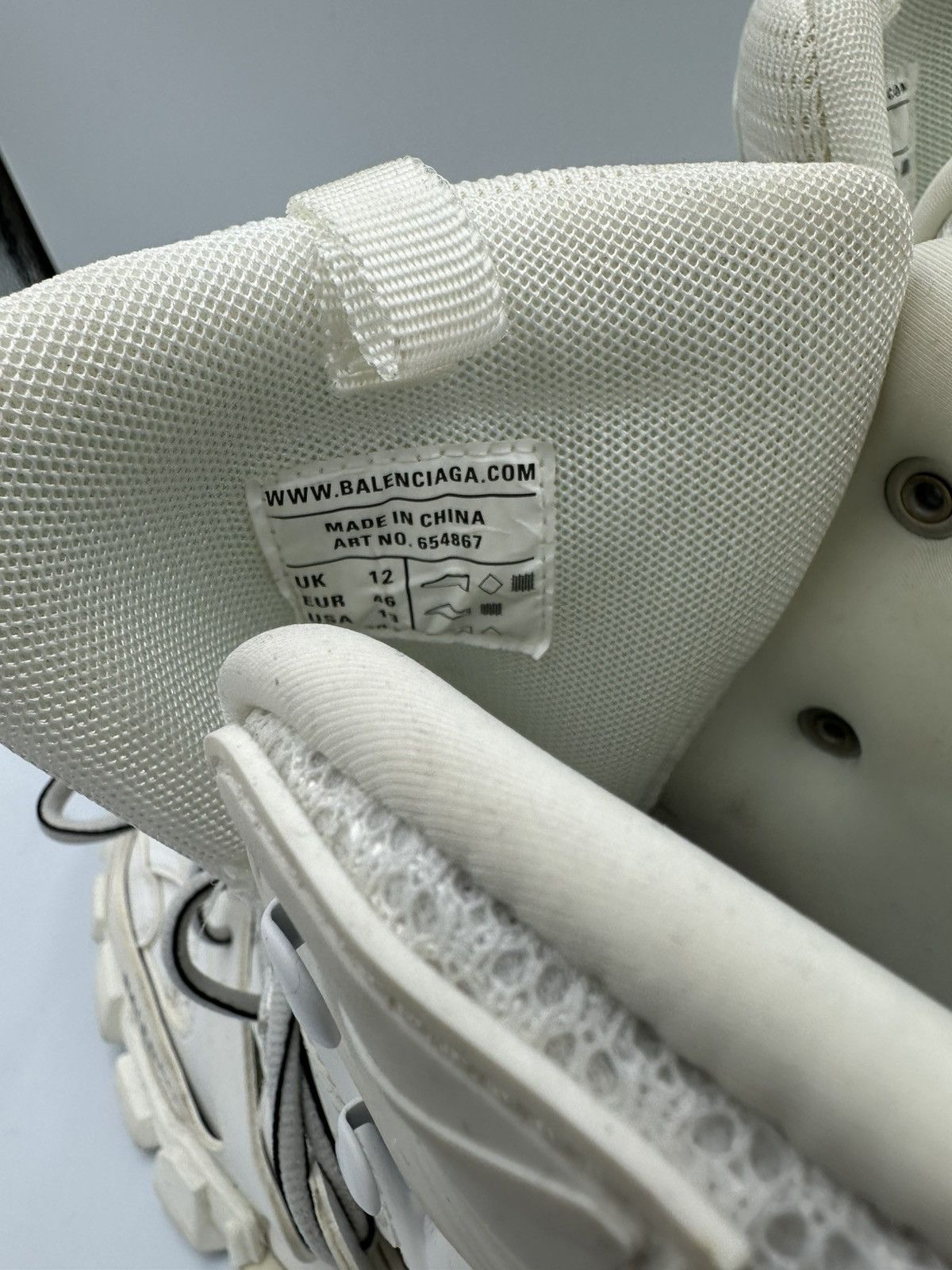 Balenciaga Balenciaga TRACK HIGH TOP SNEAKERS Size US 12.5 / EU 45-46 - 12 Thumbnail