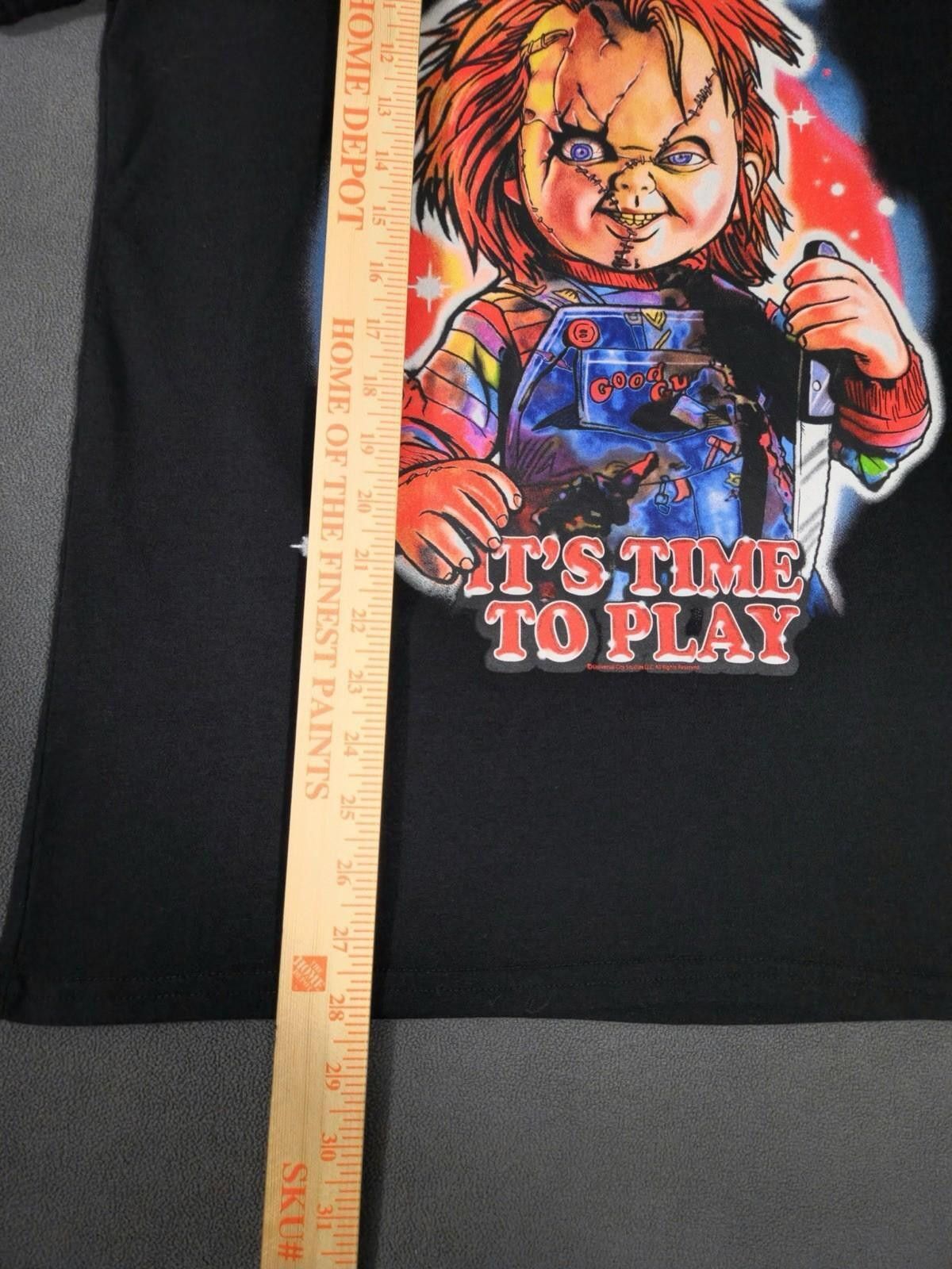 Mad Engine Vintage Style Chucky “It’s Time To Play” Horror Movie #1 Size US M / EU 48-50 / 2 - 2 Thumbnail