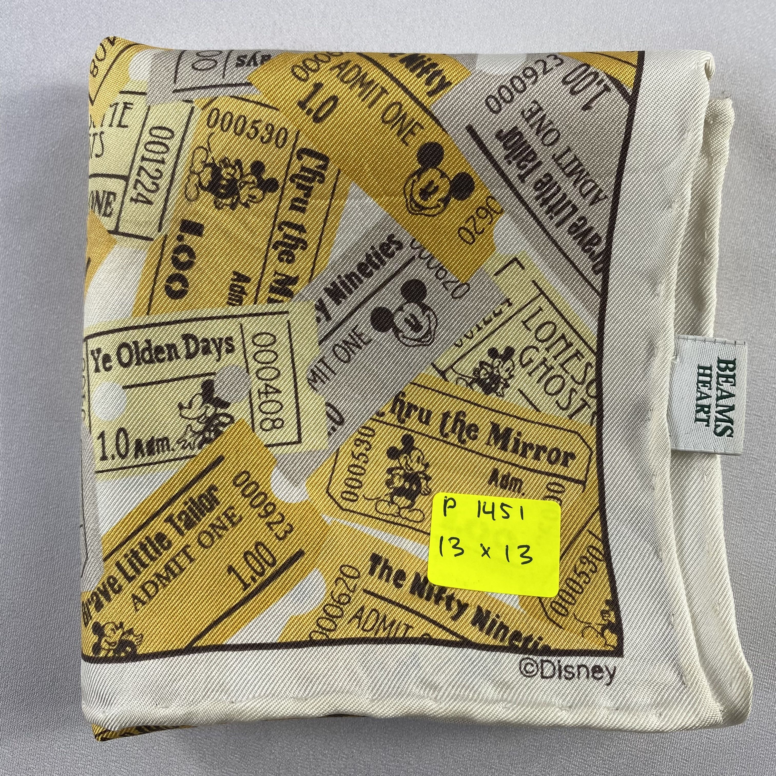 Beams Plus × Vintage Beams Heart Handkerchief / Neckerchief / Bandana-P1451 Size ONE SIZE - 8 Thumbnail