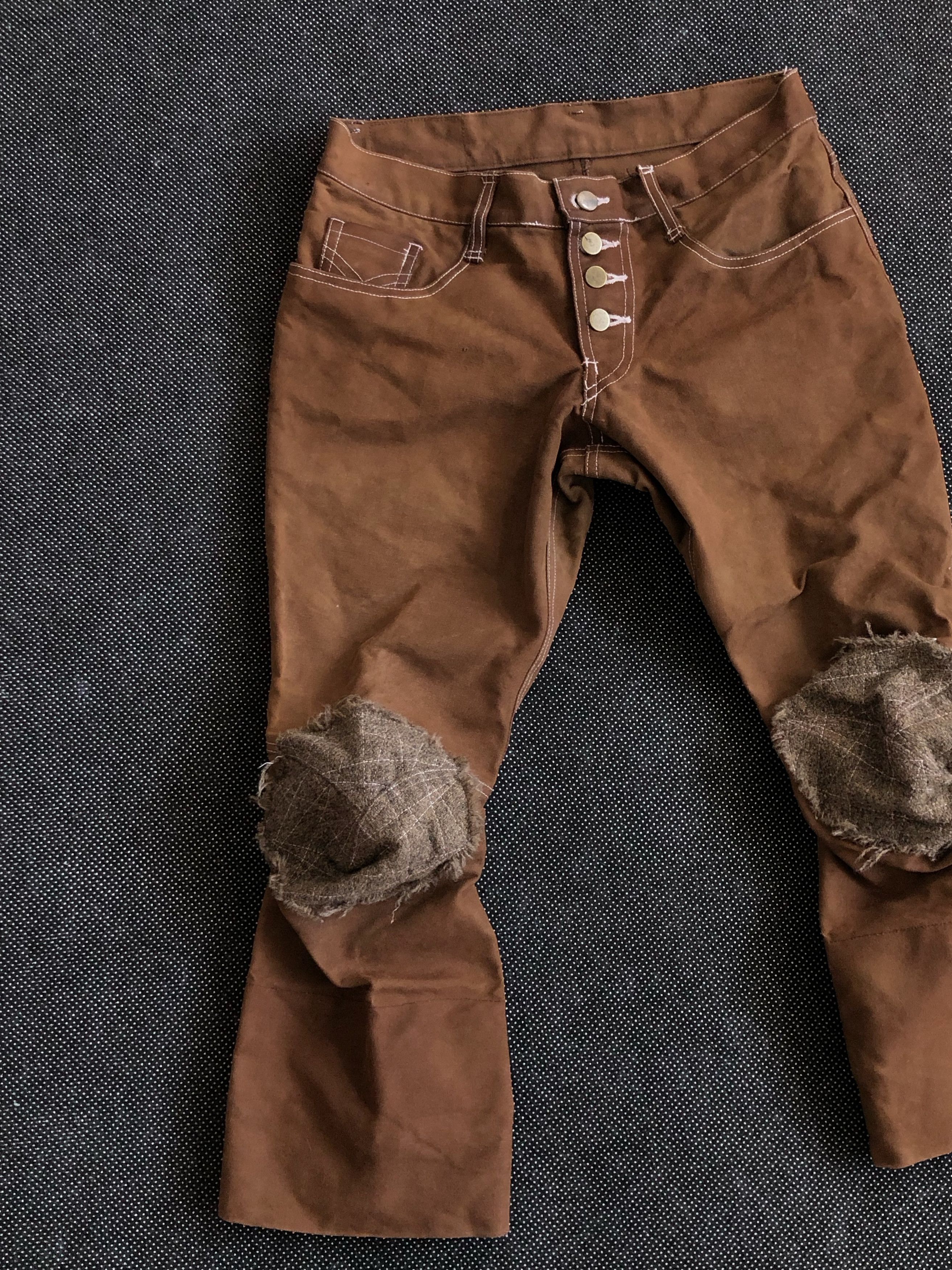 Christopher Nemeth RARE🔥VINTAGE 90’S HARD DUCK CANVAS 3/4 PANTS Size US 30 / EU 46 - 4 Thumbnail