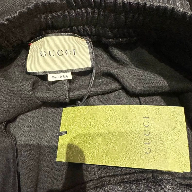 Gucci GucciClassic black side logo trousers 2503-Nextarrow Size US 36 / EU 52 - 4 Thumbnail