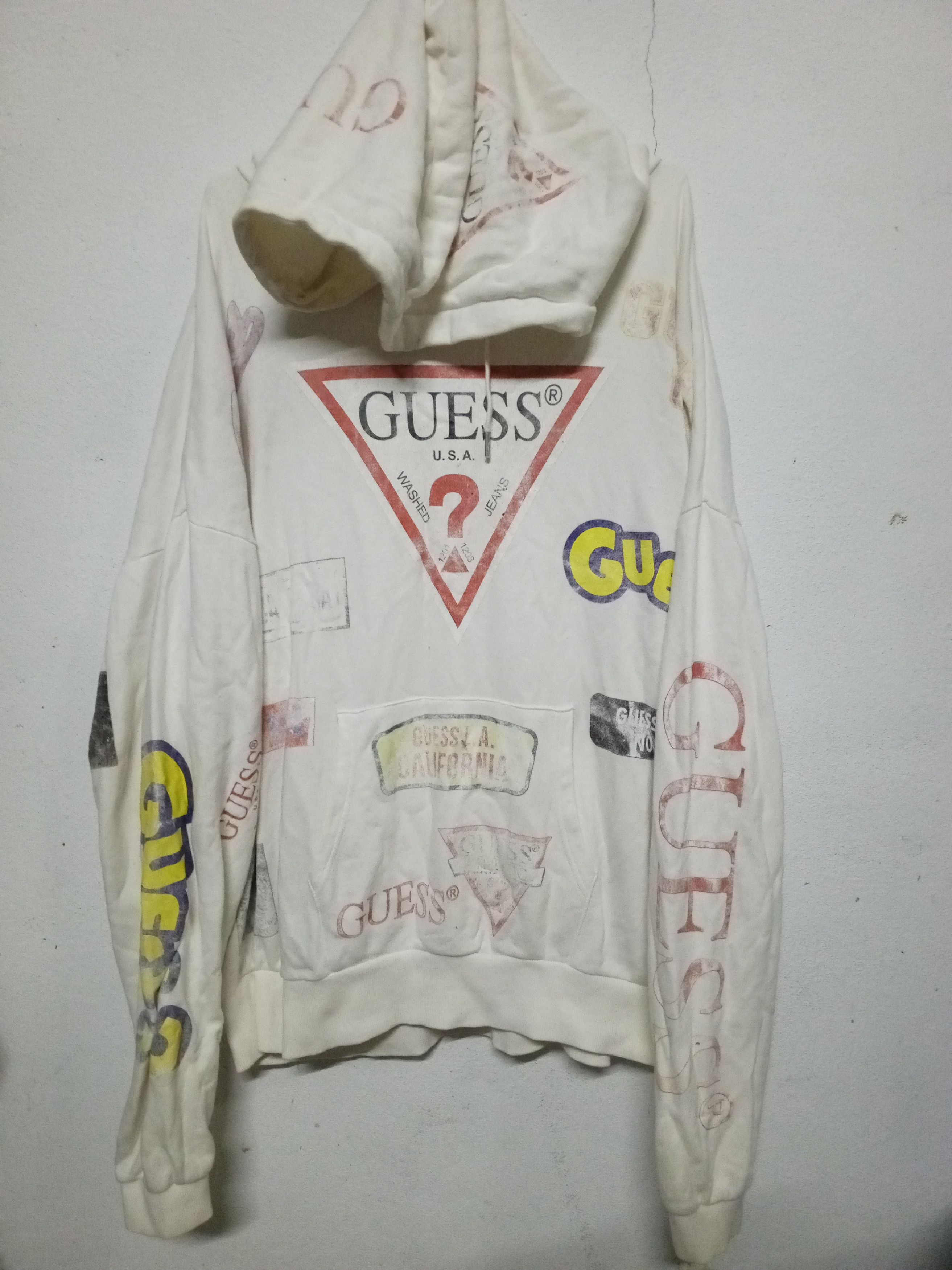 Guess BIG SIZE FULLPRINT GUESS HODDIE XXL Size US XXL / EU 58 / 5 - 1 Thumbnail