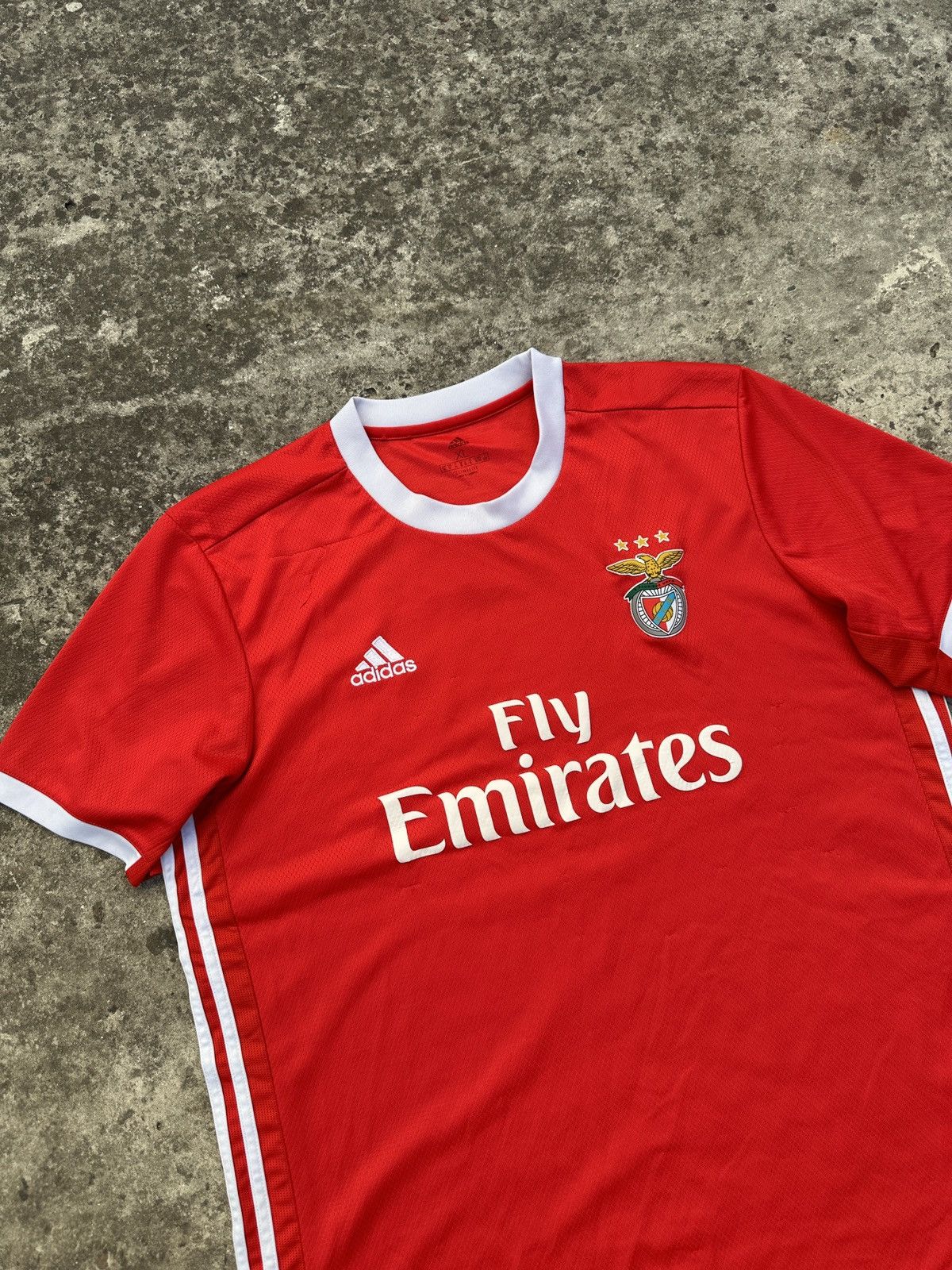 Adidas Adidas Benfica 19/20 Soccer Jersey Streetwear Rare XL Size US XL / EU 56 / 4 - 2 Thumbnail