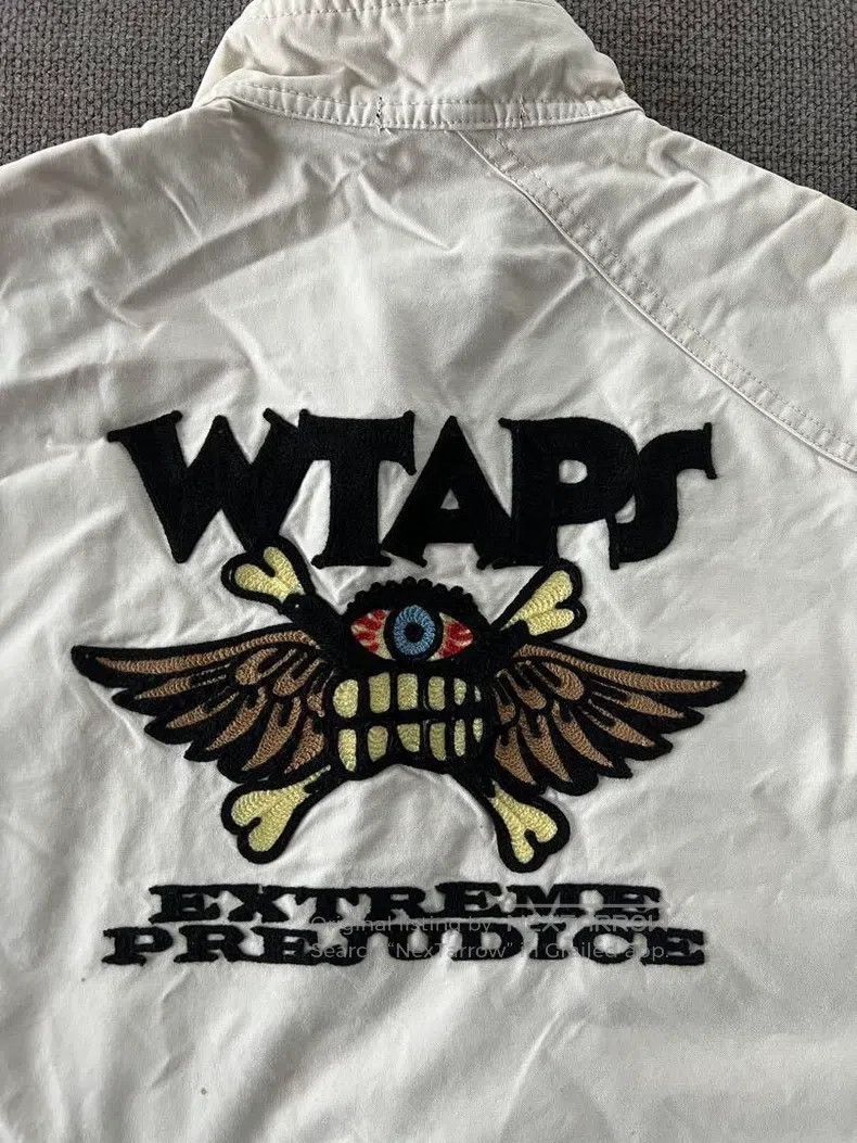 Wtaps Wtaps Embroidered patchwork kusulu oil stain jacket Size US M / EU 48-50 / 2 - 3 Thumbnail