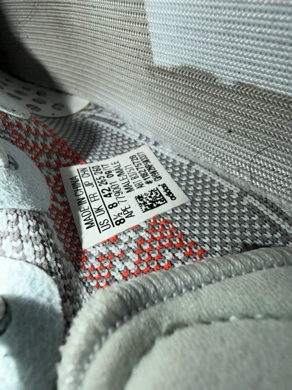 Adidas × Kanye West Adidas Yeezy Boost 350 V2 Blue Tint Size US 8.5 / EU 41-42 - 8 Thumbnail