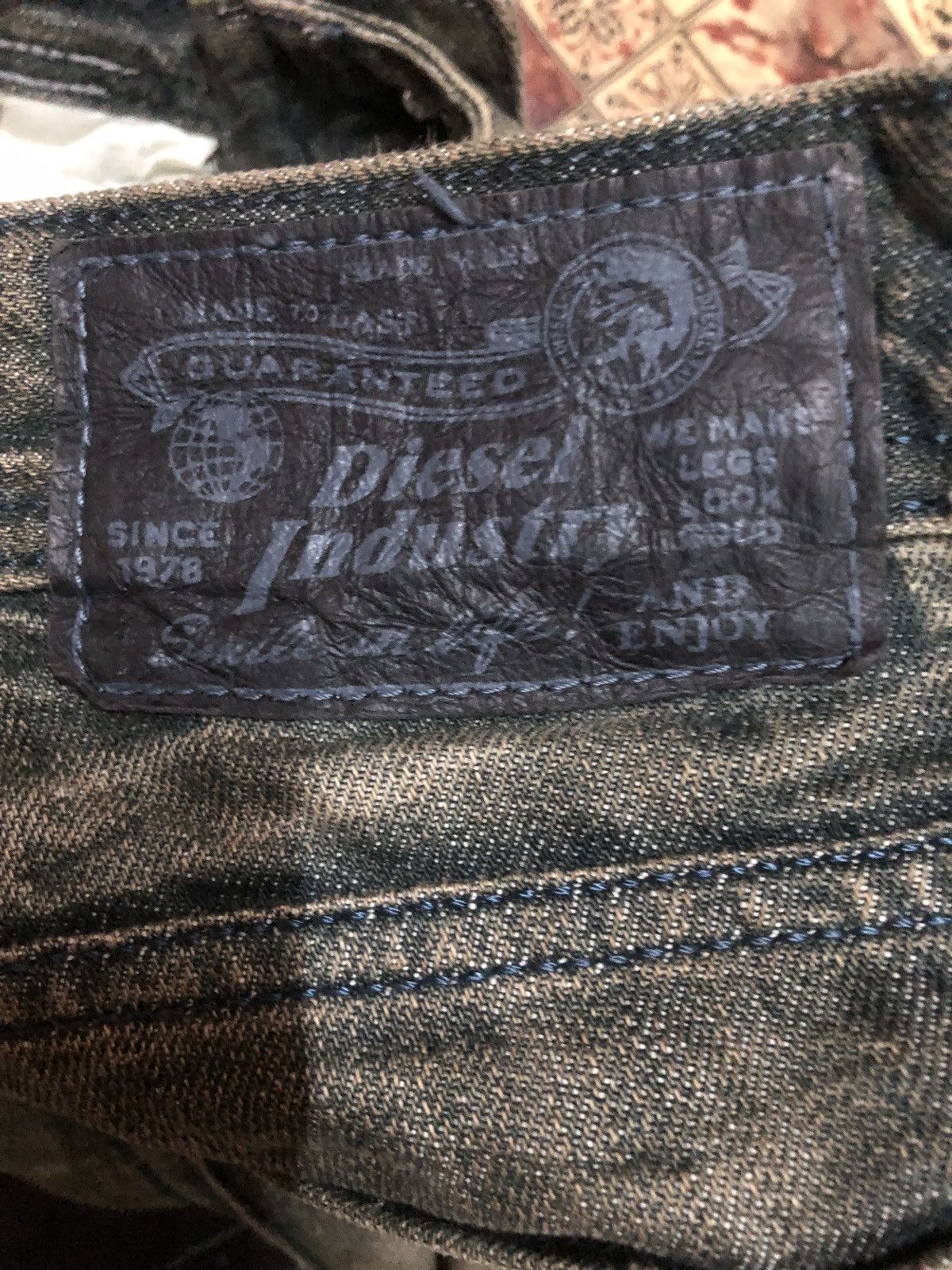 Diesel Diesel Rusty Mudmax Distressed Boot Cut Denim Pants Size US 29 - 3 Thumbnail