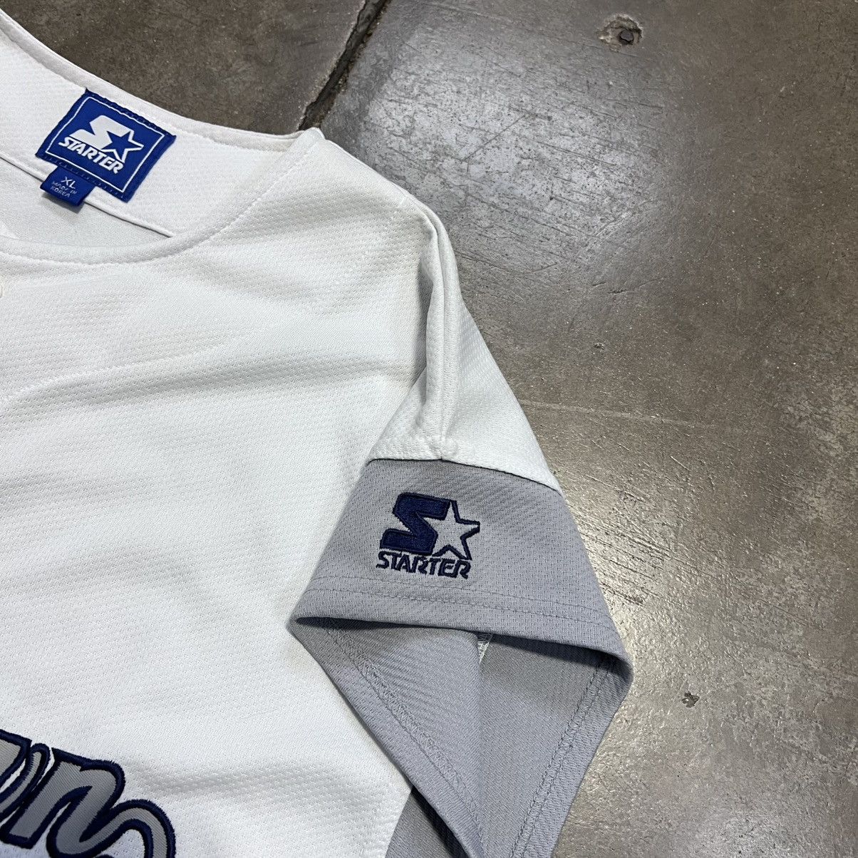 NCAA × Starter × Vintage Vintage 90s Georgetown Hoyas Starter Baseball Jersey College Size US XL / EU 56 / 4 - 4 Thumbnail