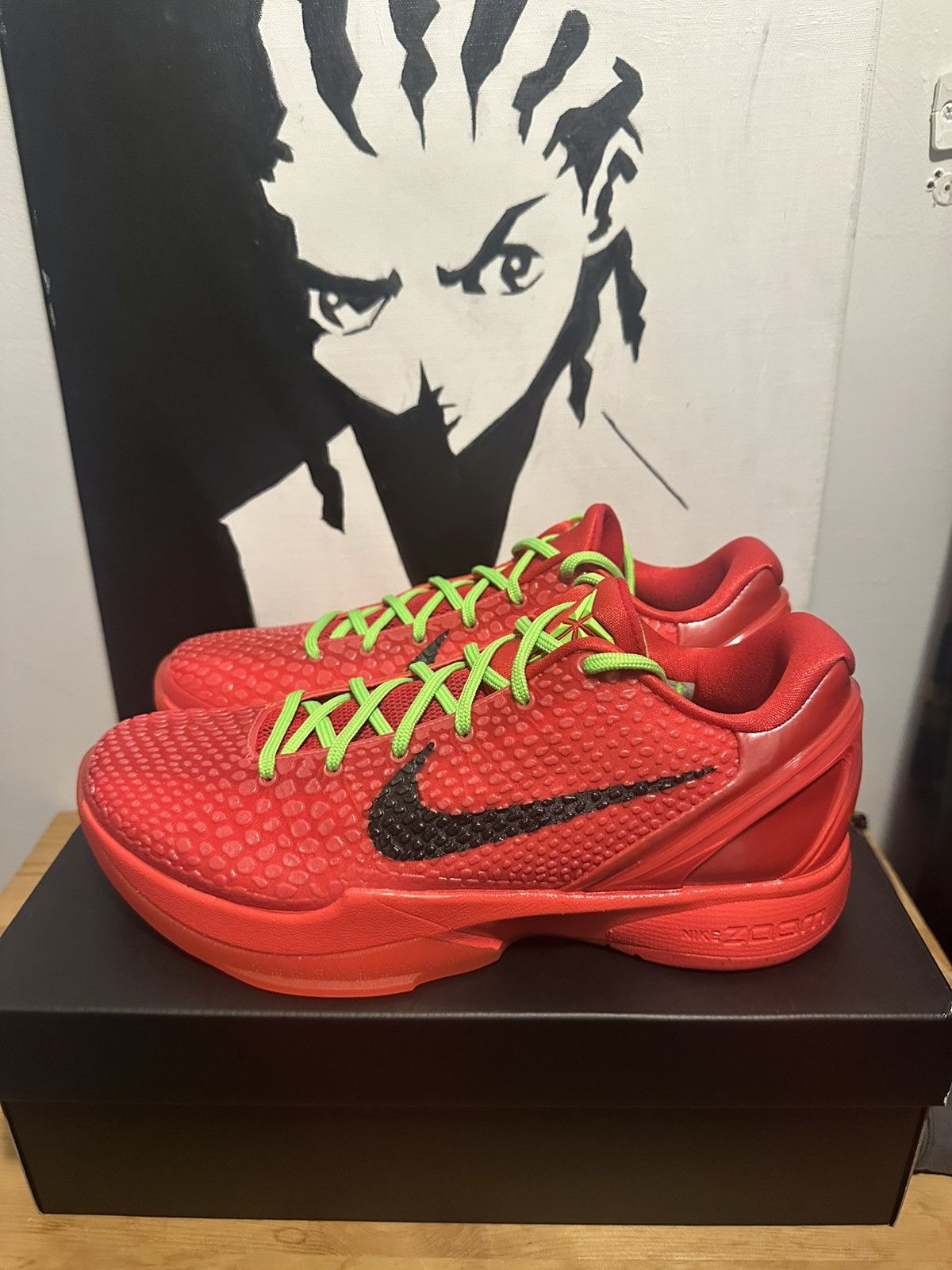 Nike Kobe 6 Protro Reverse Grinch Size US 9.5 / EU 42-43 - 1 Thumbnail