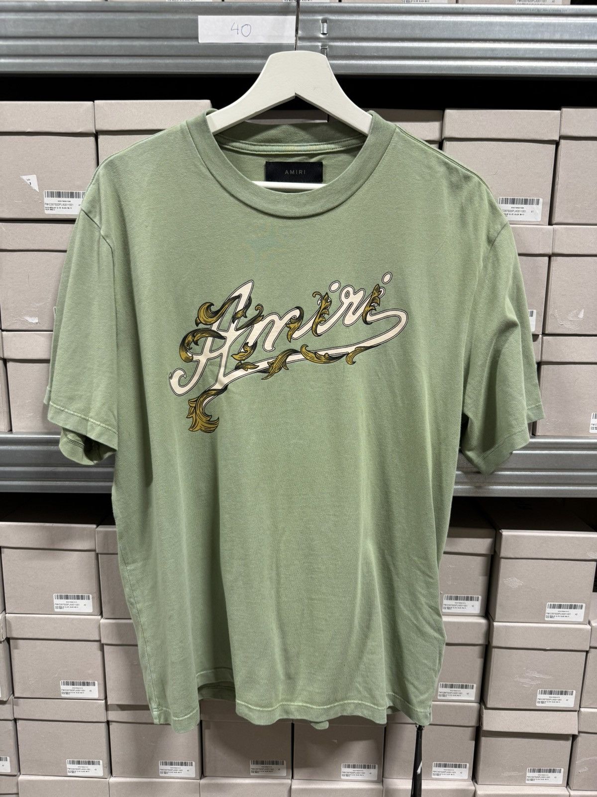Amiri Amiri Filigree T-Shirt NEW 600$ Size US M / EU 48-50 / 2 - 1 Thumbnail