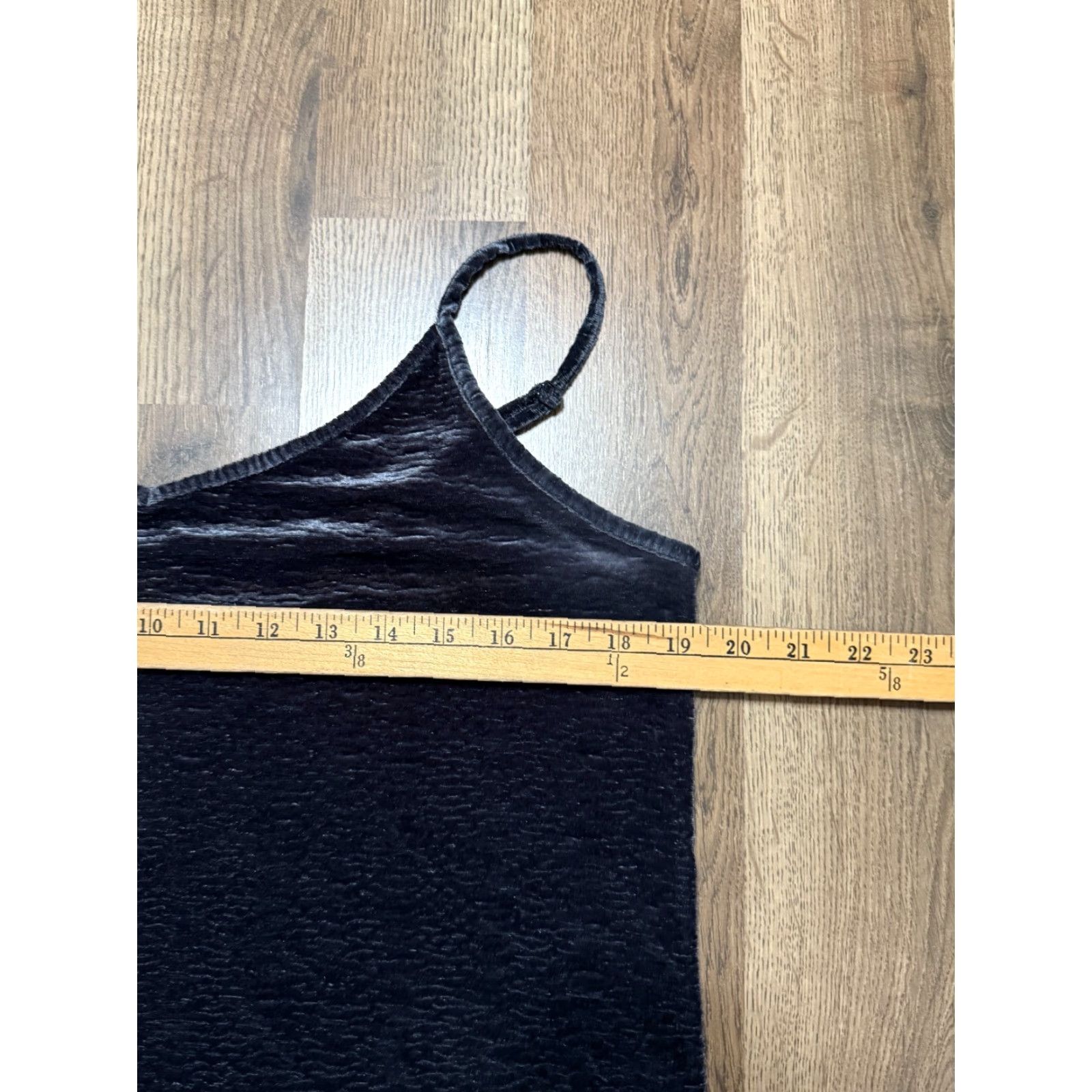 Vintage Maurices Tank Top Shirt Women Large Black V-Neck Sleeveless Size L / US 10 / IT 46 - 5 Thumbnail