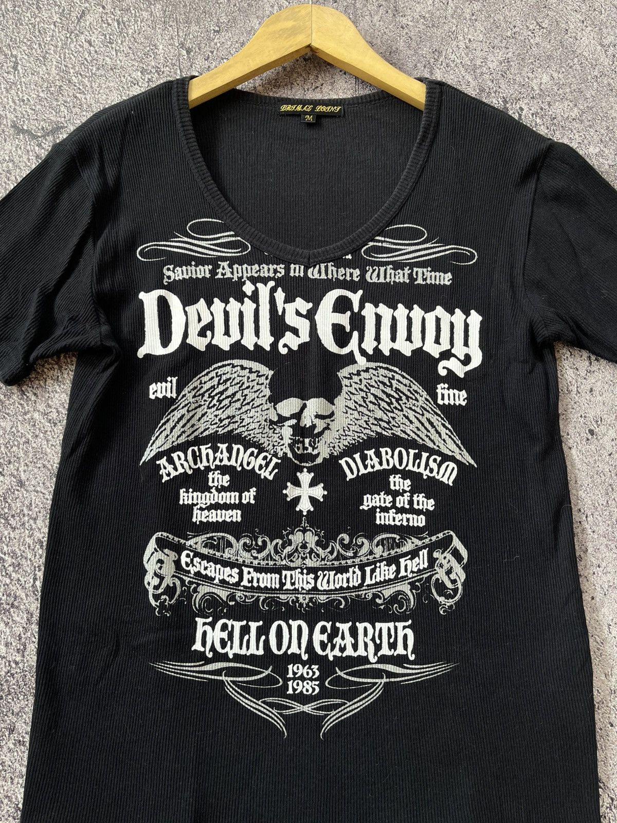 Hysteric Glamour × If Six Was Nine × Japanese Brand Y2k Devil’s Envy skull ifsixwasnine style tee Size US M / EU 48-50 / 2 - 2 Thumbnail