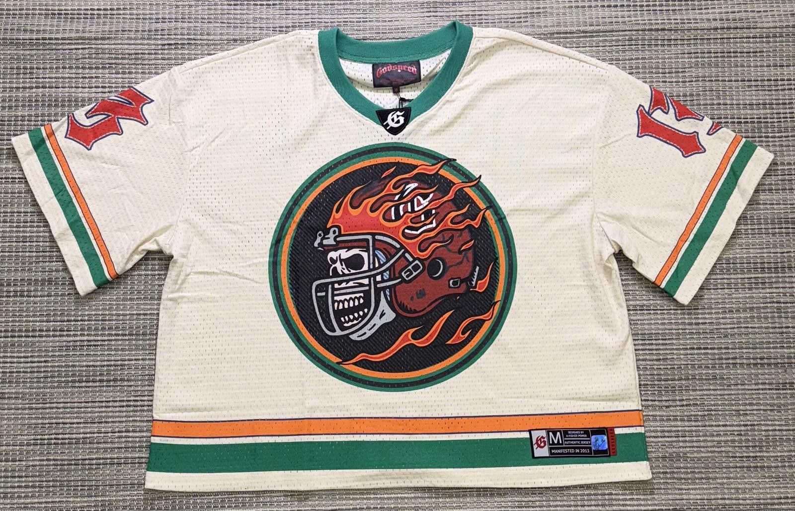 Godspeed Godspeed Bone First Down Jersey Size US XL / EU 56 / 4 - 1 Thumbnail
