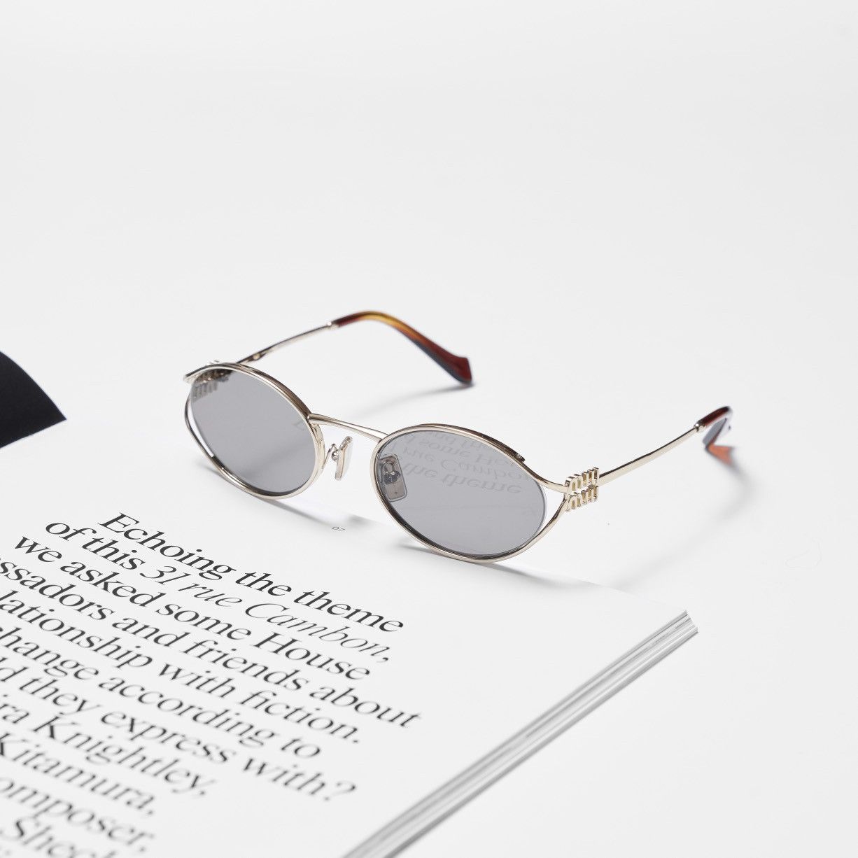 Miu Miu MIU MIU 0MU 52YS ZVN80Q SUNGLASSES Size ONE SIZE - 1 Thumbnail