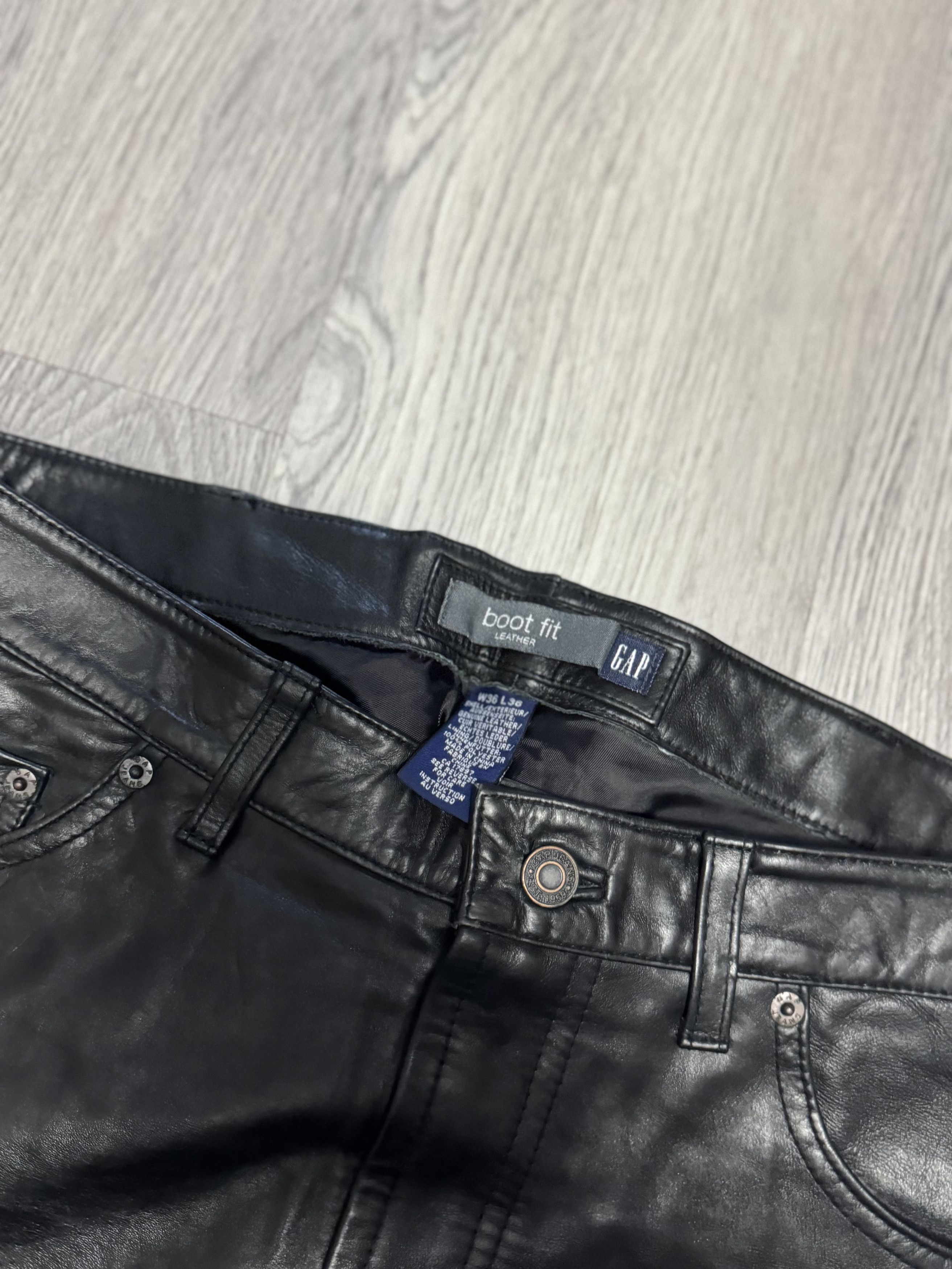 Gap Vintage Gap - Leather Pants Size US 36 / EU 52 - 9 Thumbnail