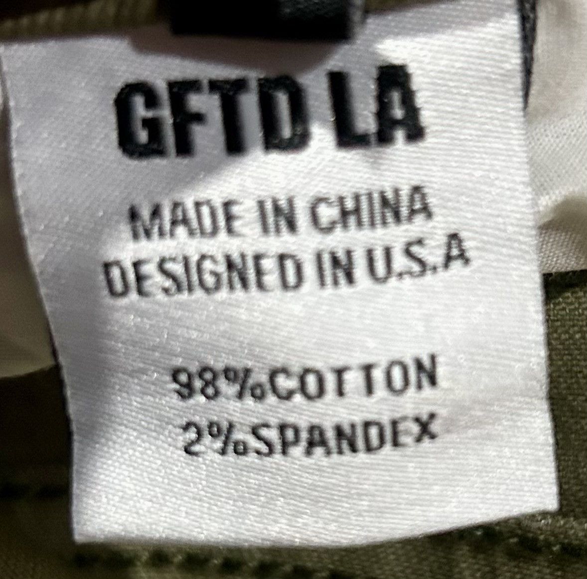 Other GFTD LA Olive Drake Cargo Pants size 34 Size US 34 / EU 50 - 15 Thumbnail
