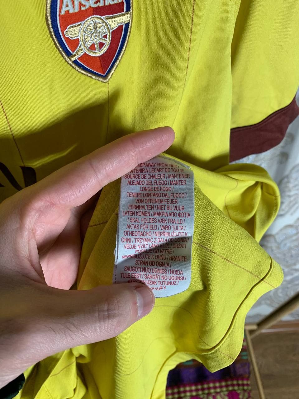 Vintage Very Rare Nike Fc Arsenal London England Soccer Jersey Y2K Size US S / EU 44-46 / 1 - 6 Thumbnail