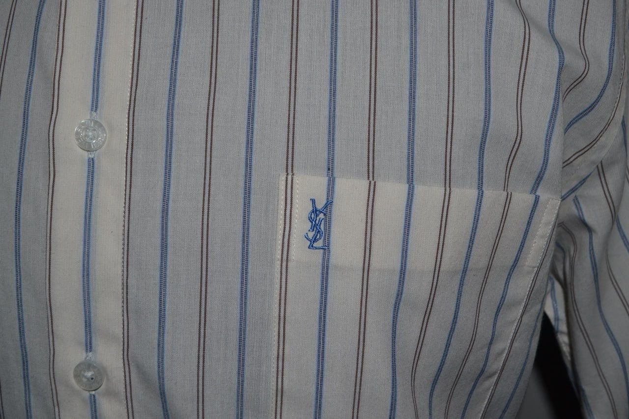 Yves Saint Laurent Yves Saint Laurent Shirt Short Sleeve size XL Size US XL / EU 56 / 4 - 4 Thumbnail