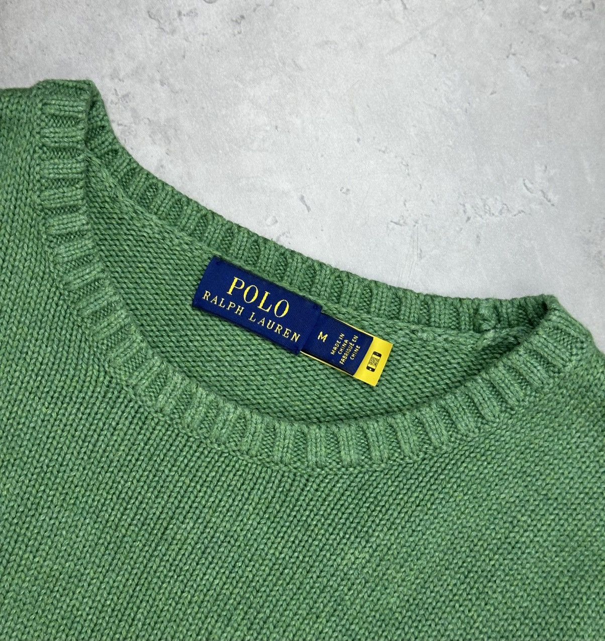 Polo Ralph Lauren Polo Ralph Lauren Women’s Knit Sweater – Green – Size M Size M / US 6-8 / IT 42-44 - 4 Thumbnail