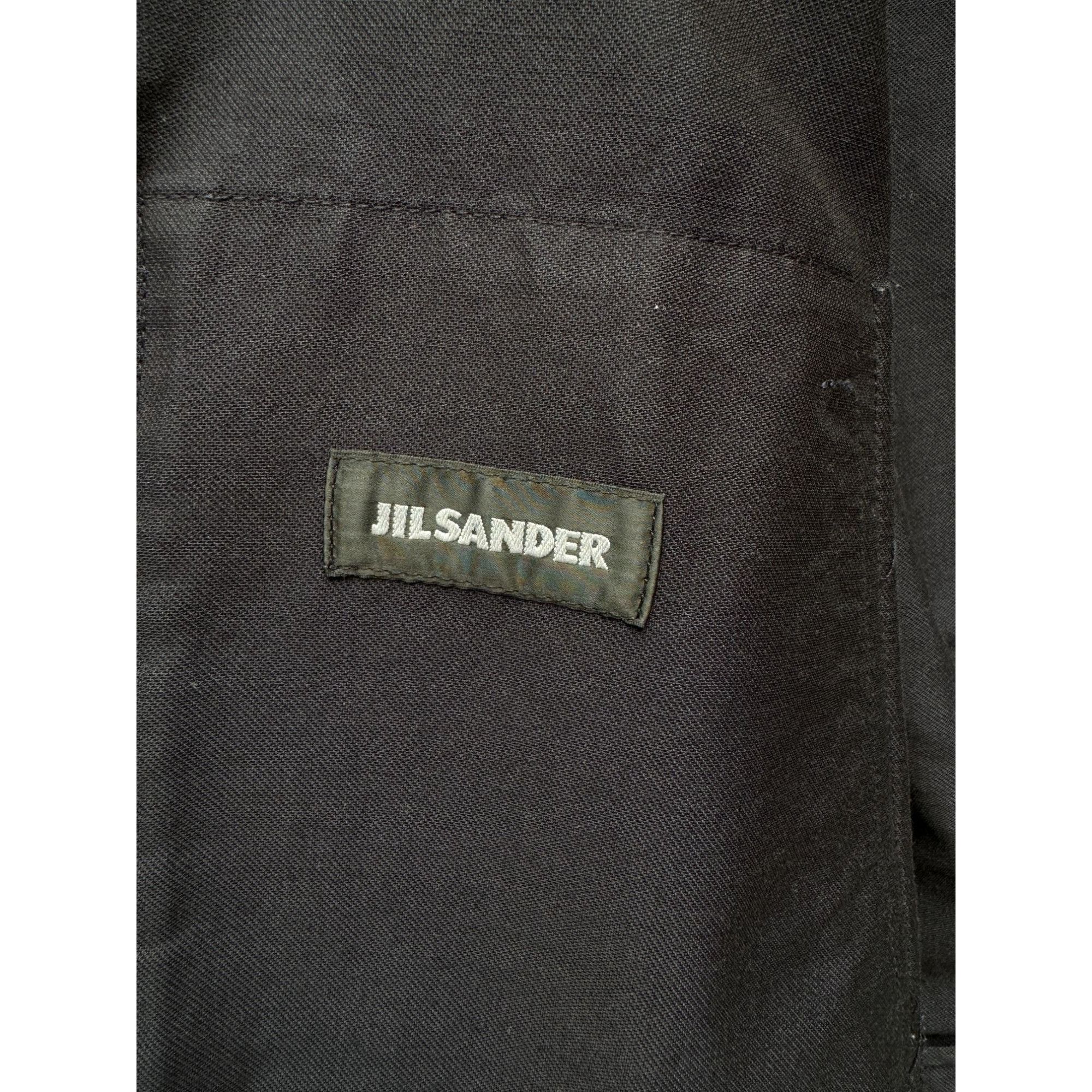 Jil Sander Navy Patchwork Utility Jacket Size US S / EU 44-46 / 1 - 6 Thumbnail