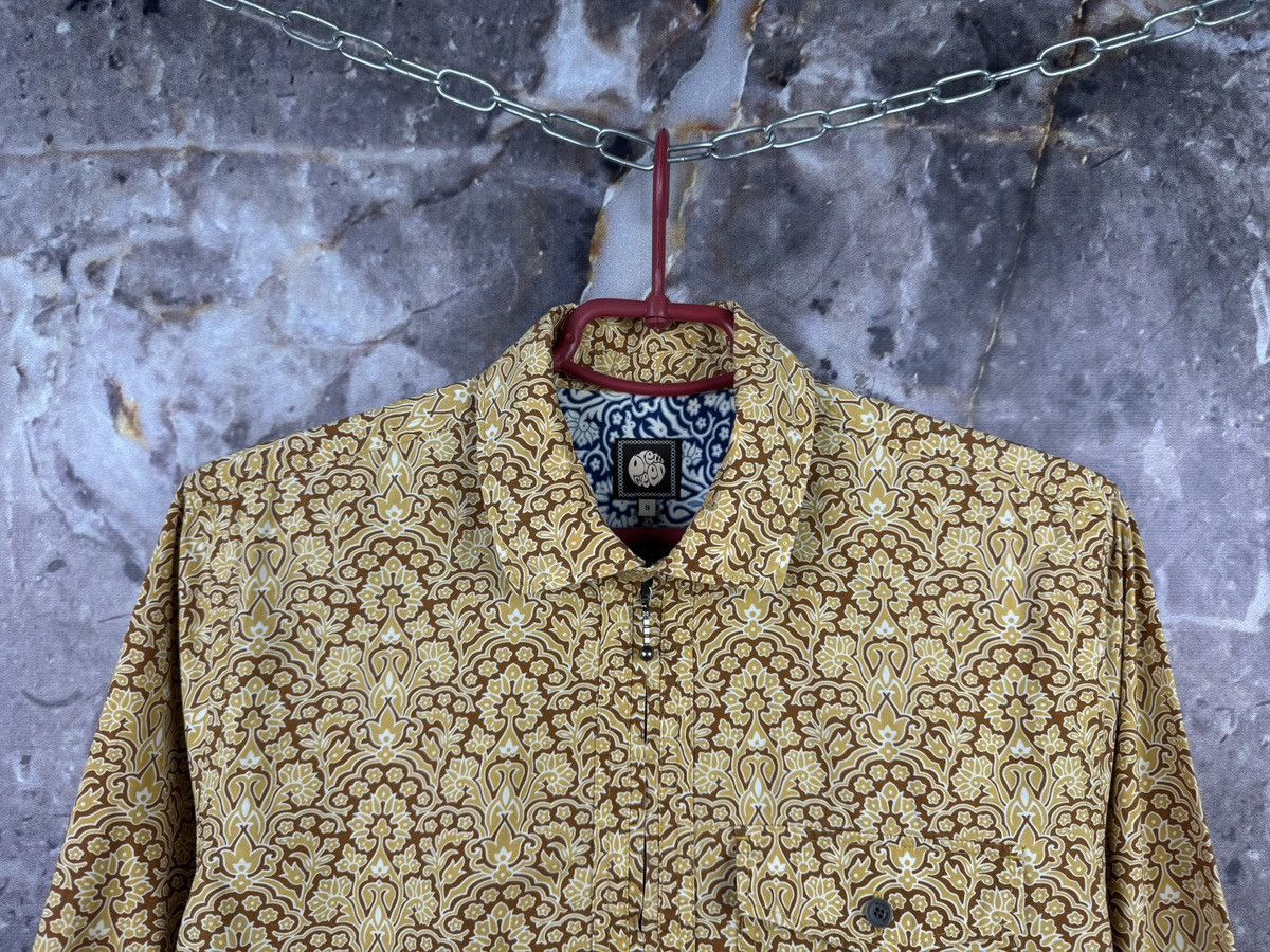 Pretty Green Pretty Green Paisley Half Zip Shirt Festival Mod Casual Size US S / EU 44-46 / 1 - 2 Thumbnail