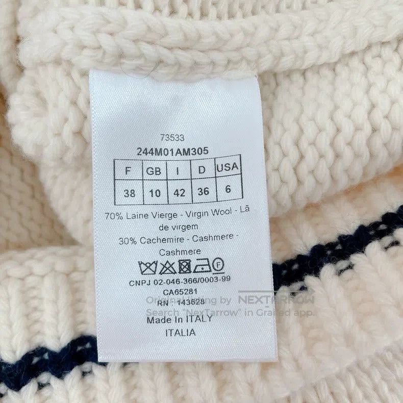 Dior Dior Beige knitted cardigan coat Size XS / US 0-2 / IT 36-38 - 7 Thumbnail
