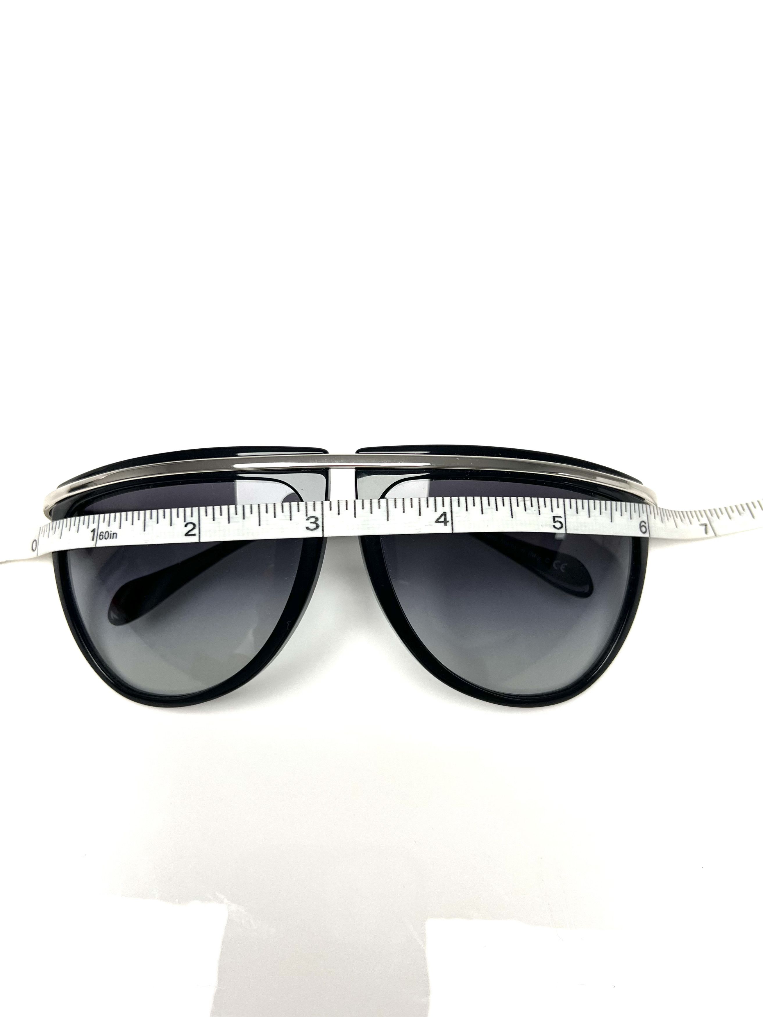 Balmain NEW OLIVER PEOPLES / BALMAIN GREY RADIENT AVIATOR SUNGLASSES Size ONE SIZE - 18 Thumbnail