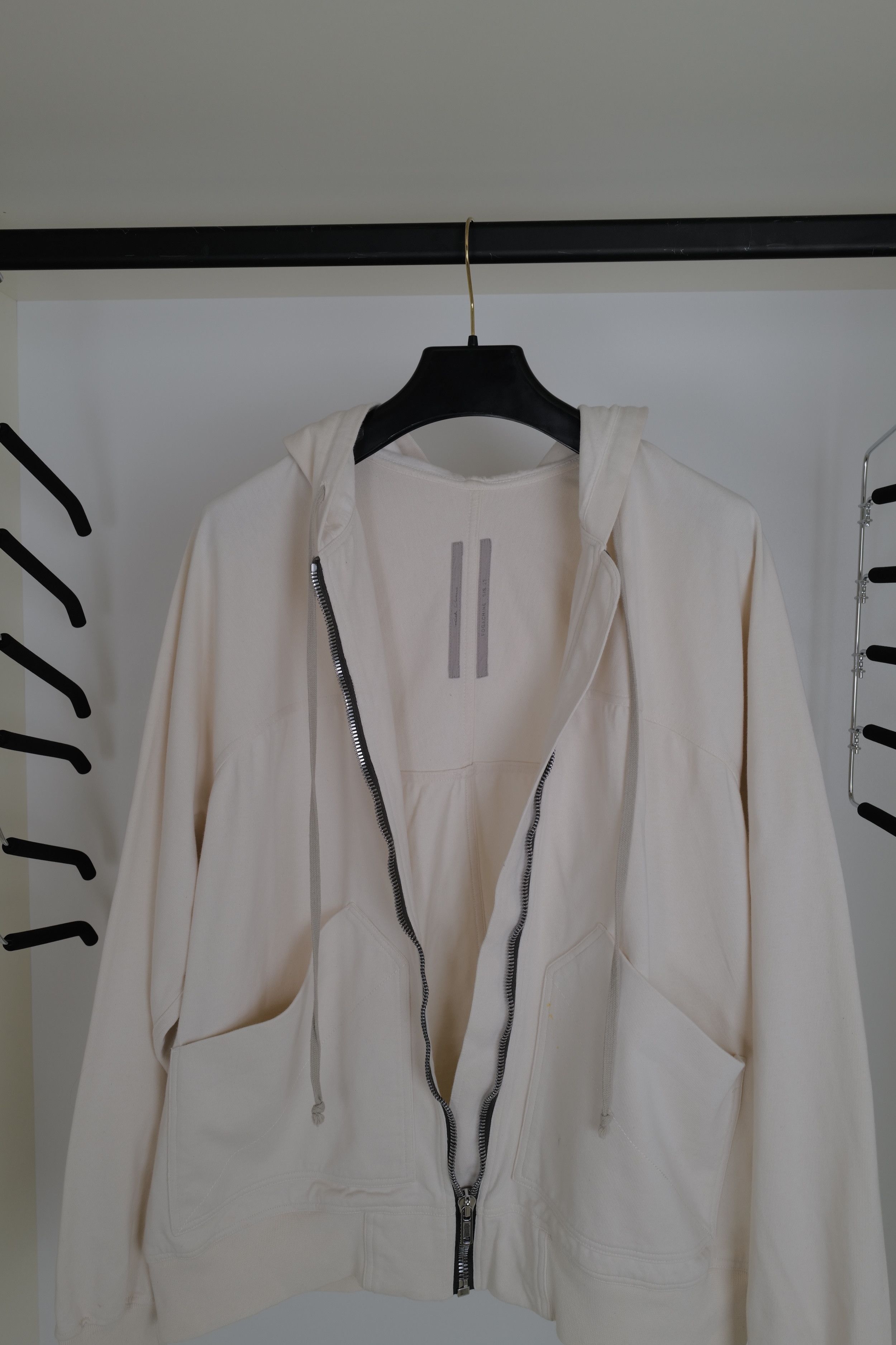 Rick Owens RICK OWENS FOGACHINE S/S 22 Zipped Jacket Size US M / EU 48-50 / 2 - 15 Thumbnail