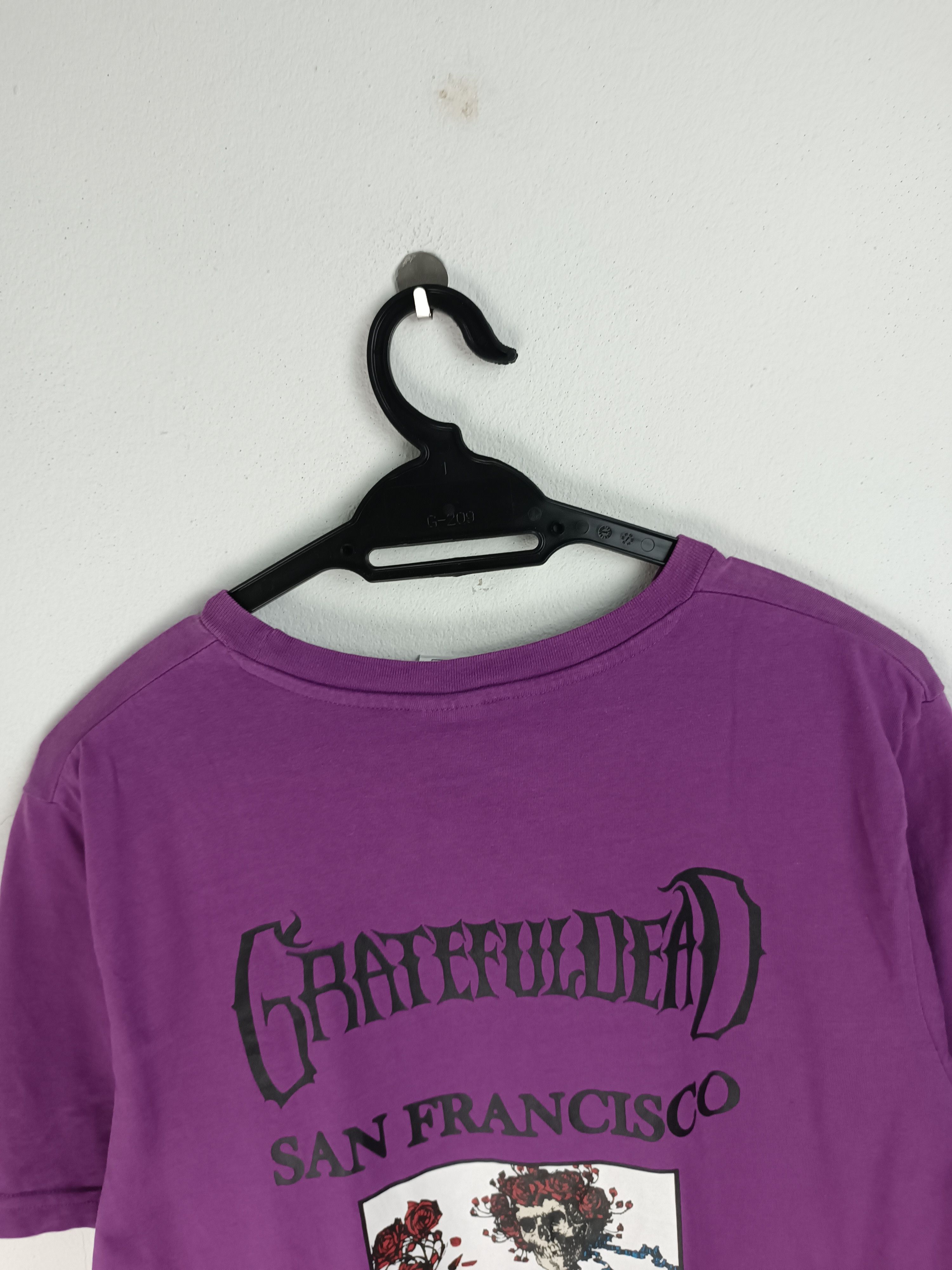 Grateful Dead VINTAGE GRATEFUL DEAD BOX LOGO CRAZY BACKHIT TEE Size US M / EU 48-50 / 2 - 12 Thumbnail