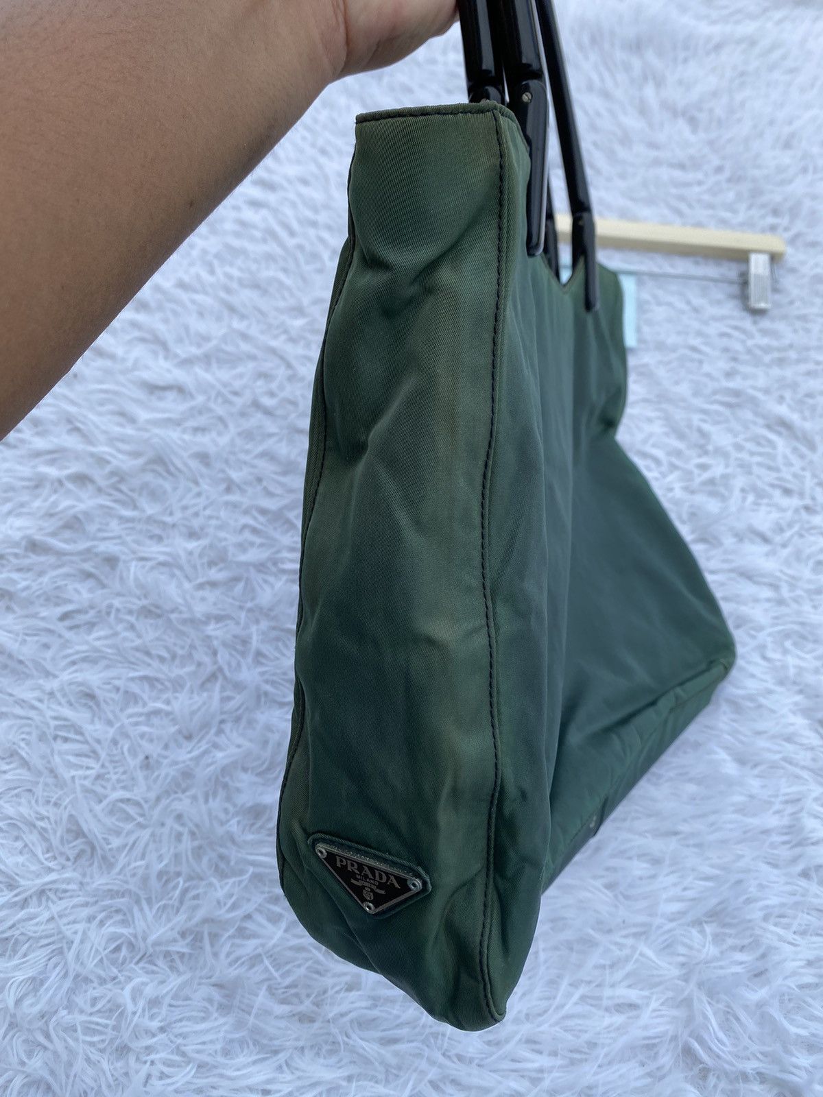 Prada Rare Vintage 1998 PRADA 100% Authentic Tote Bag Size ONE SIZE - 7 Thumbnail