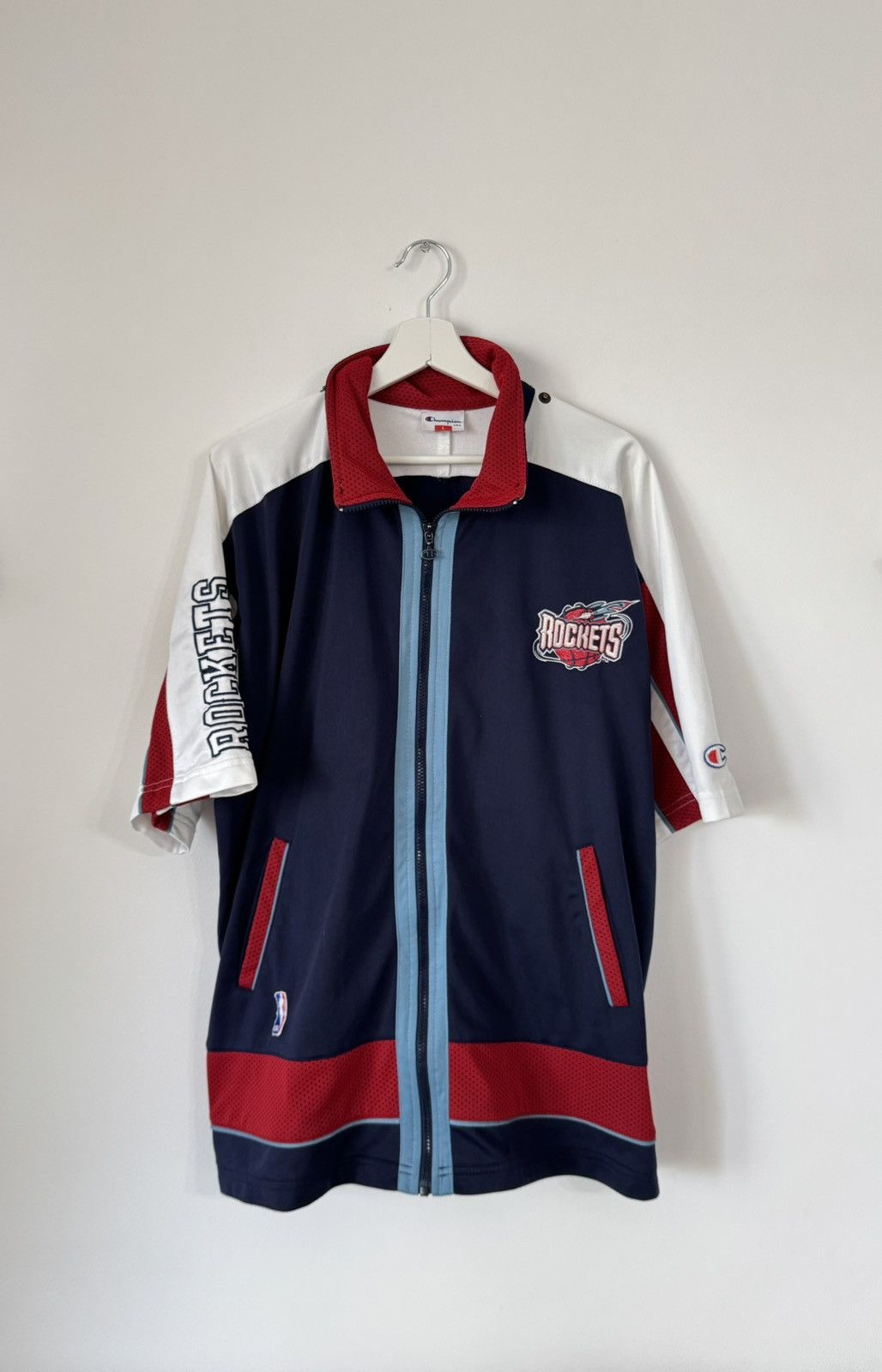 Champion Vintage Champion NBA Houston Rockets Track Jacket Size US L / EU 52-54 / 3 - 2 Thumbnail