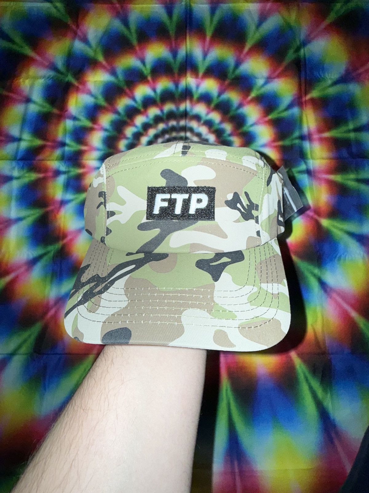 FTP Swappable Patches Camp Cap Camo