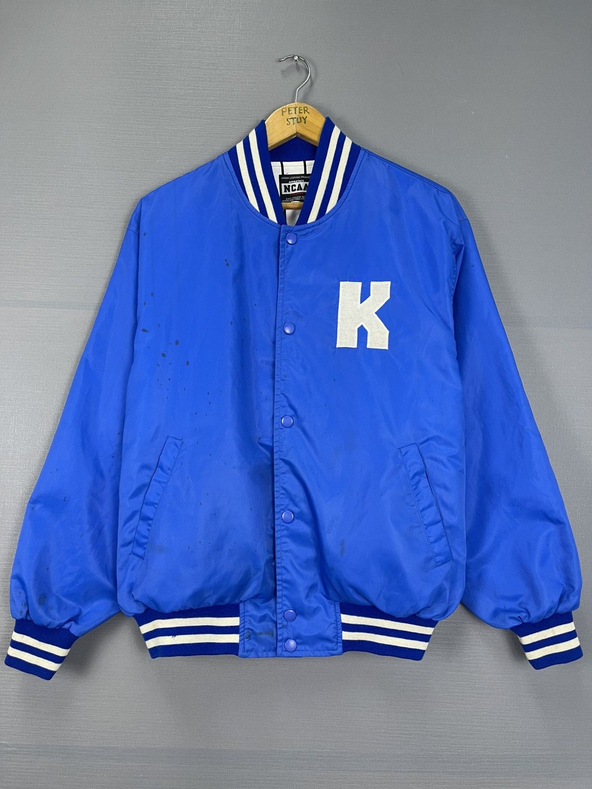 NCAA × Vintage Vintage NCAA Kokita Campus Jacket Size US L / EU 52-54 / 3 - 2 Thumbnail