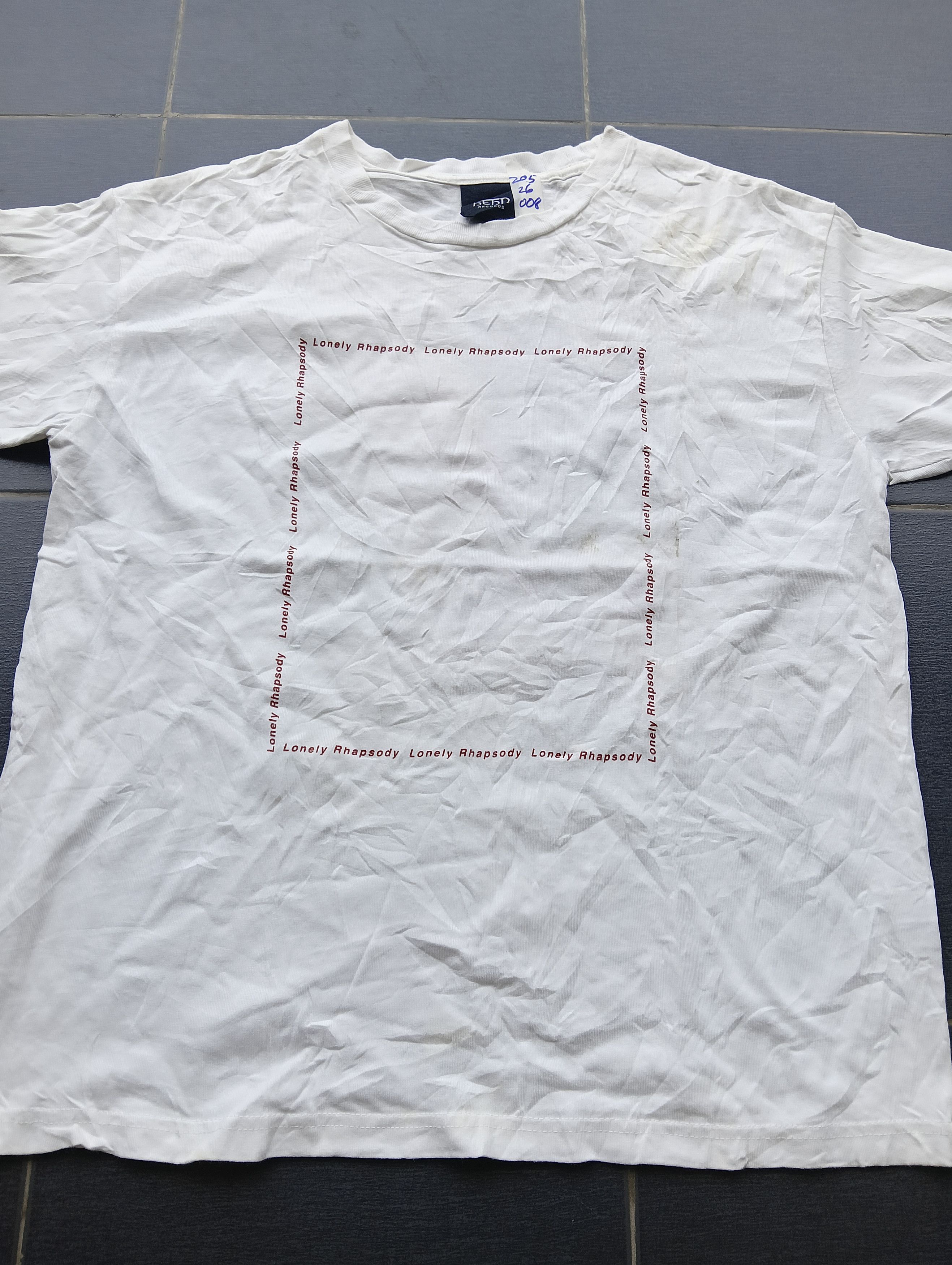 Other hern record lonely rhapsody big logo TEE Size US M / EU 48-50 / 2 - 1 Thumbnail