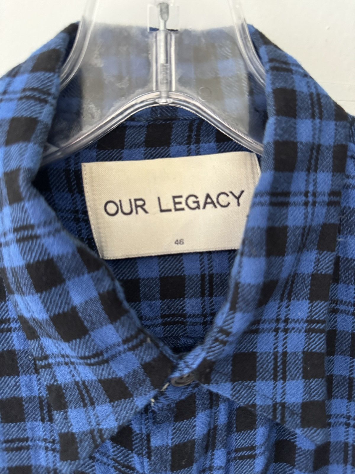 Our Legacy Our Legacy blue shirt Size US S / EU 44-46 / 1 - 2 Thumbnail