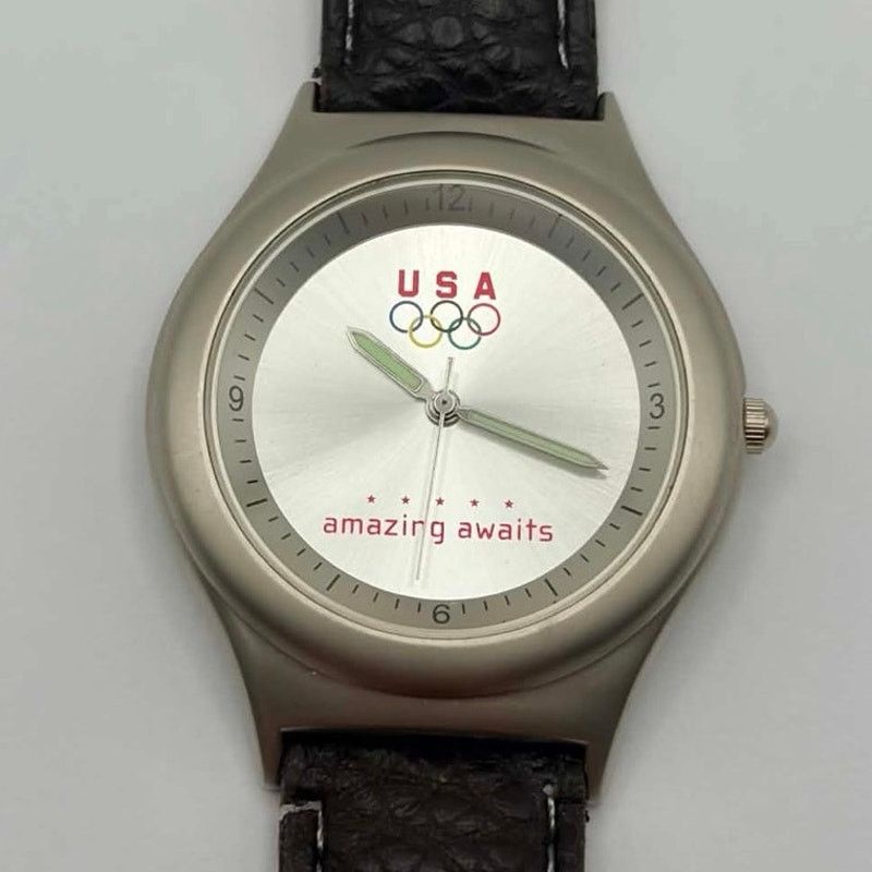 Other Silver & Black USA Men’s Watch Size ONE SIZE - 3 Thumbnail