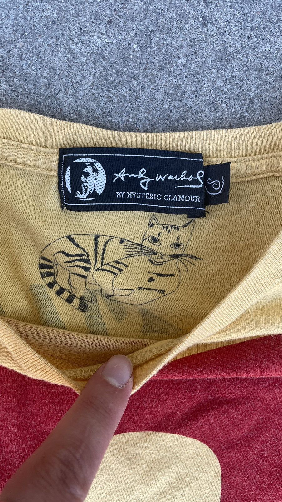 Andy Warhol × Hysteric Glamour Hysteric Glamour T-shirt by Andy Warhol Size US S / EU 44-46 / 1 - 4 Thumbnail