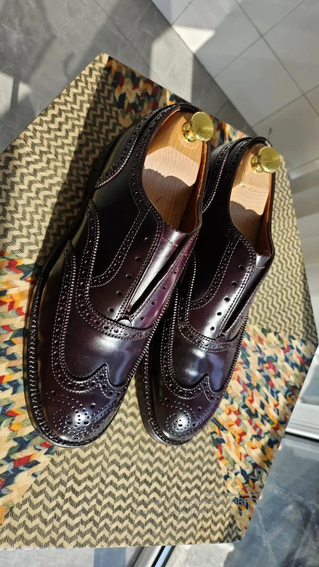 Alden Alden 974 Brogue Oxford Shoes. Size US 7.5 / EU 40-41 - 1 Thumbnail