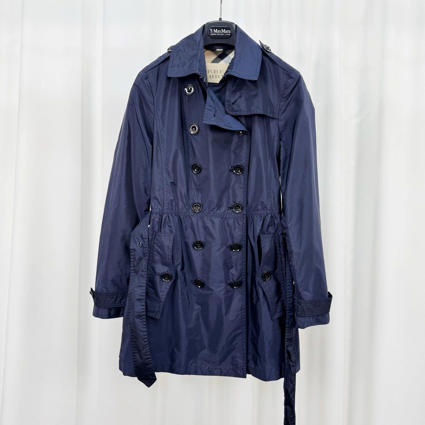 Burberry Burberry Check Lined Trench Coat Size US M / EU 48-50 / 2 - 1 Thumbnail