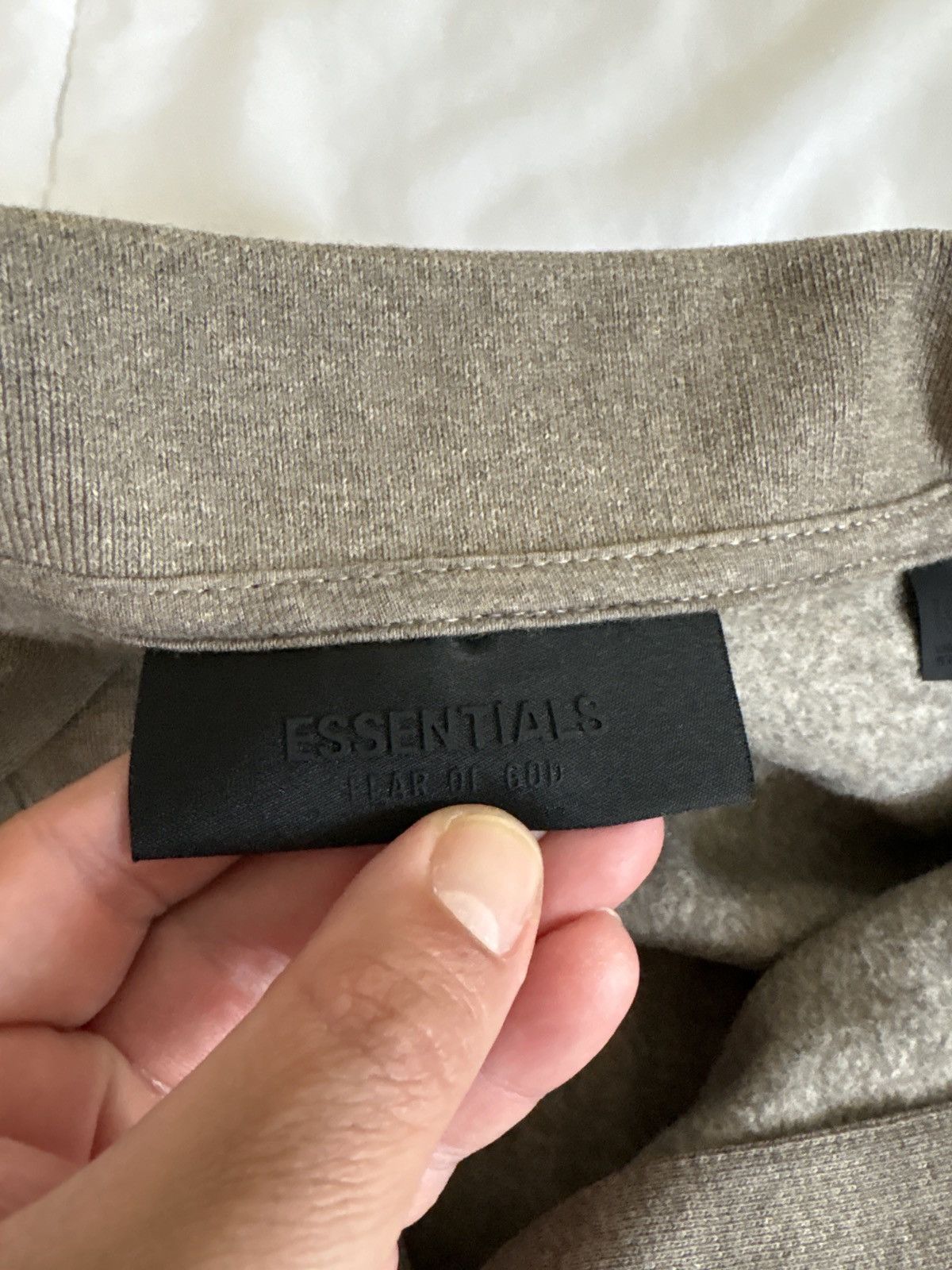 Essentials Essentials Heather Grey 3/4 Polo Size US M / EU 48-50 / 2 - 7 Thumbnail