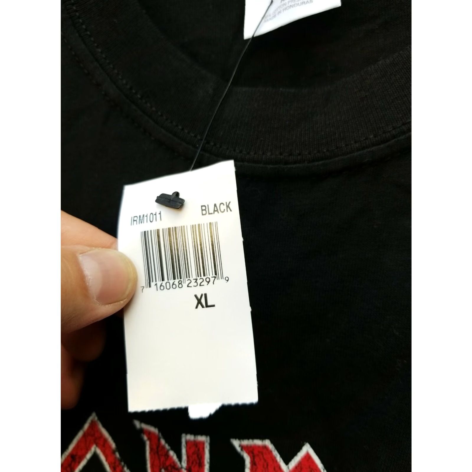 Vintage VINTAGE Iron Maiden T Shirt XL Black Band Tee Deadstock 2004 Crew Neck Short Sleeve Size US XL / EU 56 / 4 - 4 Thumbnail