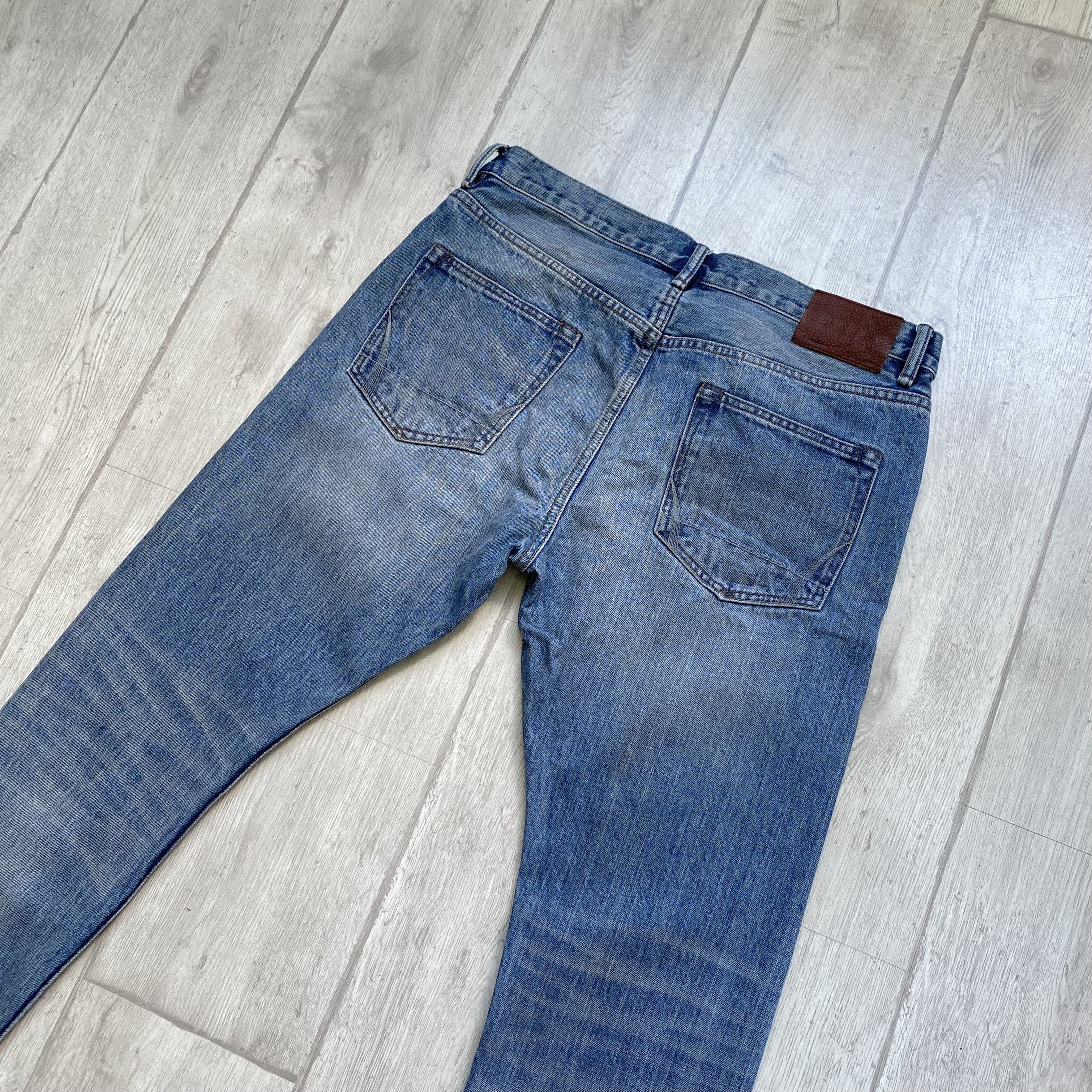 Allsaints Luxury ALLSAINT japanese Selvage jeans slim Denim pants Size US 34 / EU 50 - 9 Thumbnail