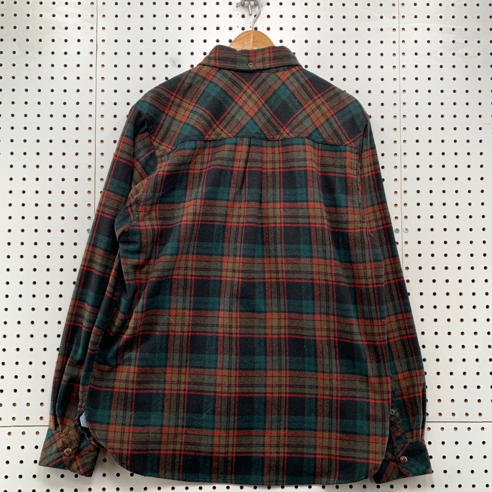 True Religion True Religion Shirt Mens Large Tartan Plaid Flannel Long Sleeve Button-Up Casual Hip Hop Western Multicolor Cotton Size US L / EU 52-54 / 3 - 7 Thumbnail