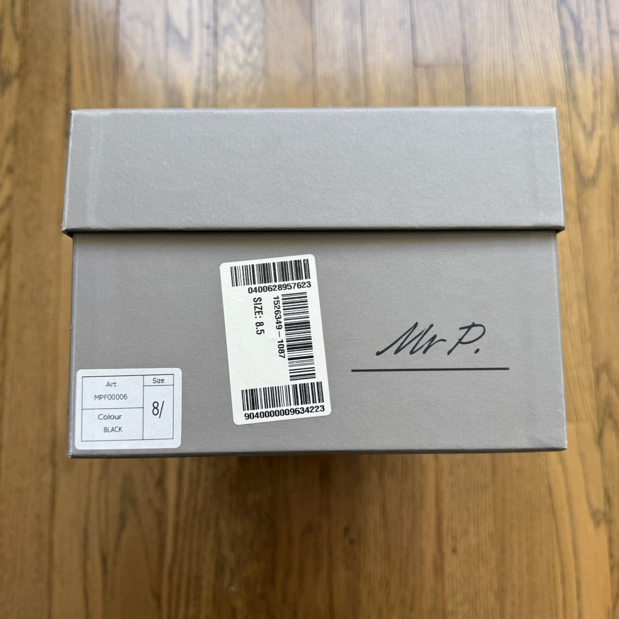 Mr P. Size 8.5 Mr P black derby lace up shoes Size US 8.5 / EU 41-42 - 4 Thumbnail
