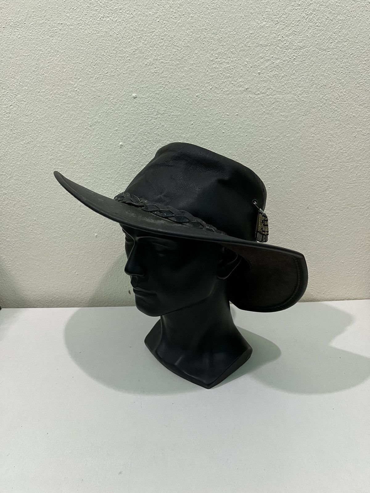Leather Vintage Jagaru Australian Leather Bucket Hats Size ONE SIZE - 3 Thumbnail