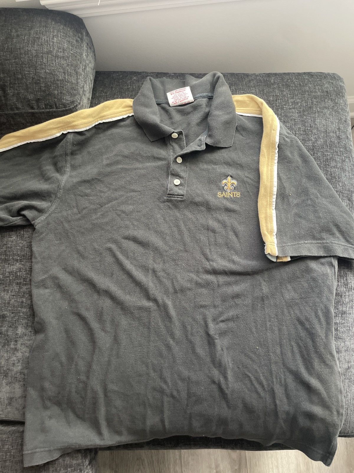 NFL × Vintage Vintage saints polo Size US XL / EU 56 / 4 - 1 Thumbnail