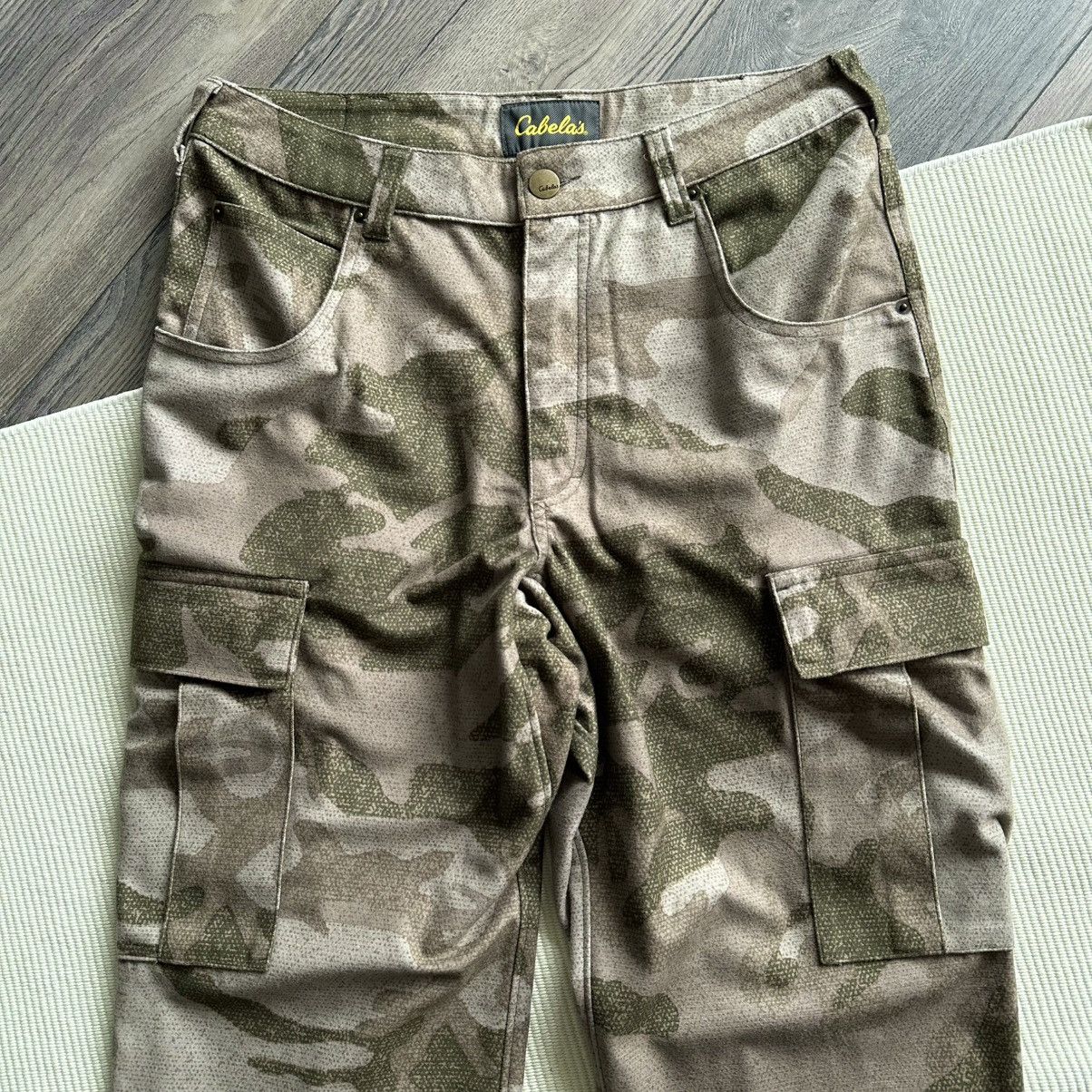 Cabelas Cabelas Microtex Camo Cargo Outdoor Pants Size US 30 / EU 46 - 2 Thumbnail