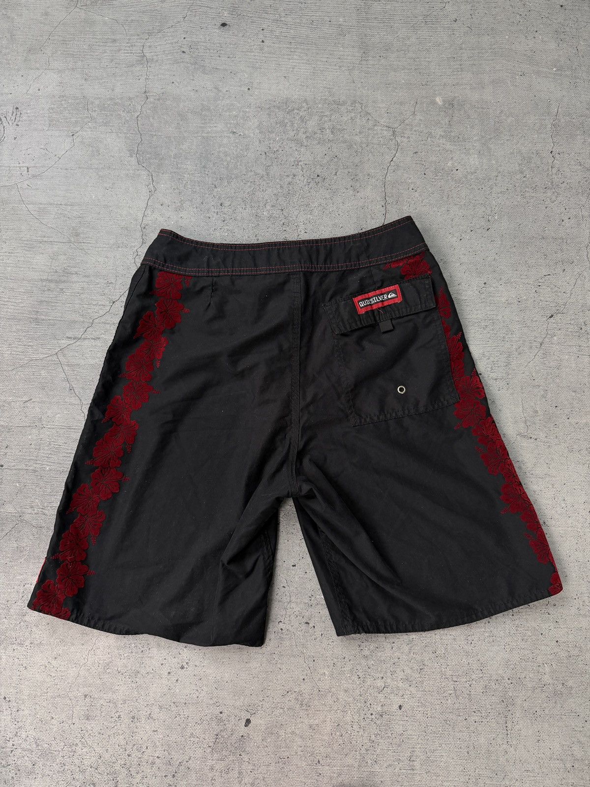 Quiksilver vintage quicksilver swim shorts, Size US 31 - 1 Thumbnail