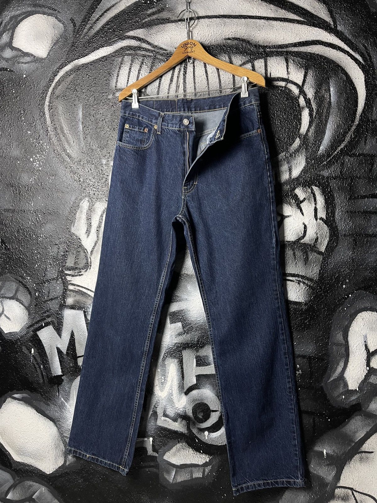 Levi's Levi’s 501 Vintage Dark Blue Denim Jeans Men’s Size W34 L32 Size US 34 / EU 50 - 3 Thumbnail